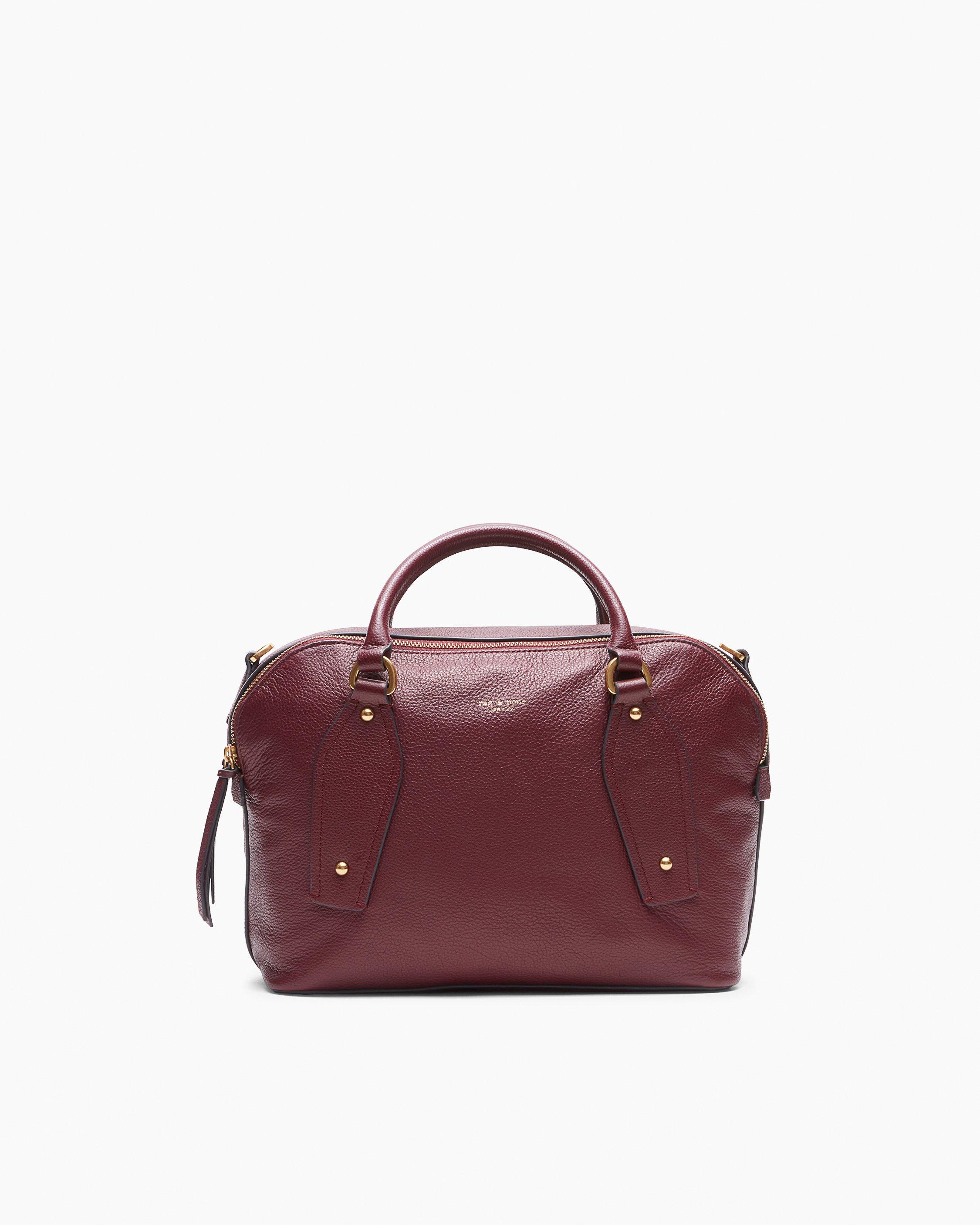 Gramercy Medium Leather Satchel image number 3