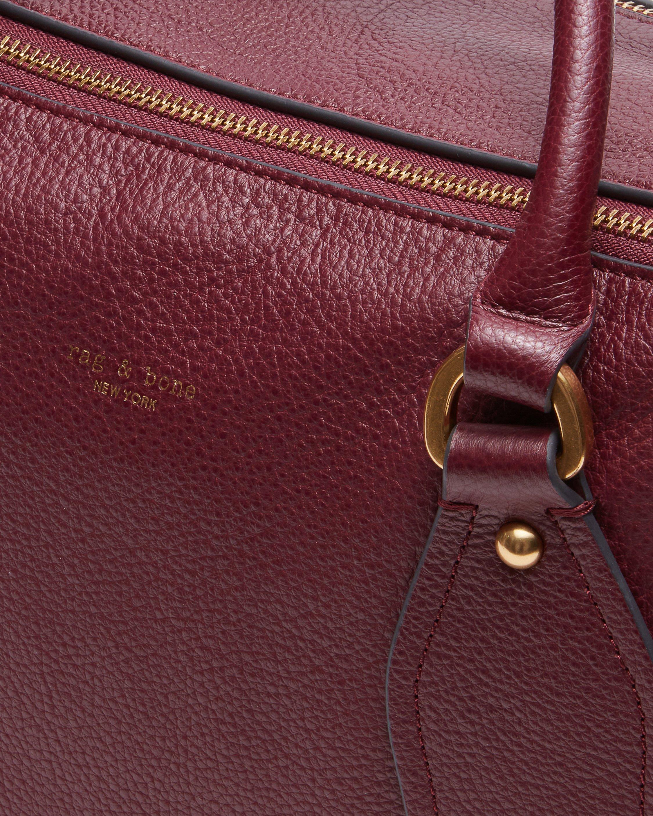 Gramercy Medium Leather Satchel image number 7