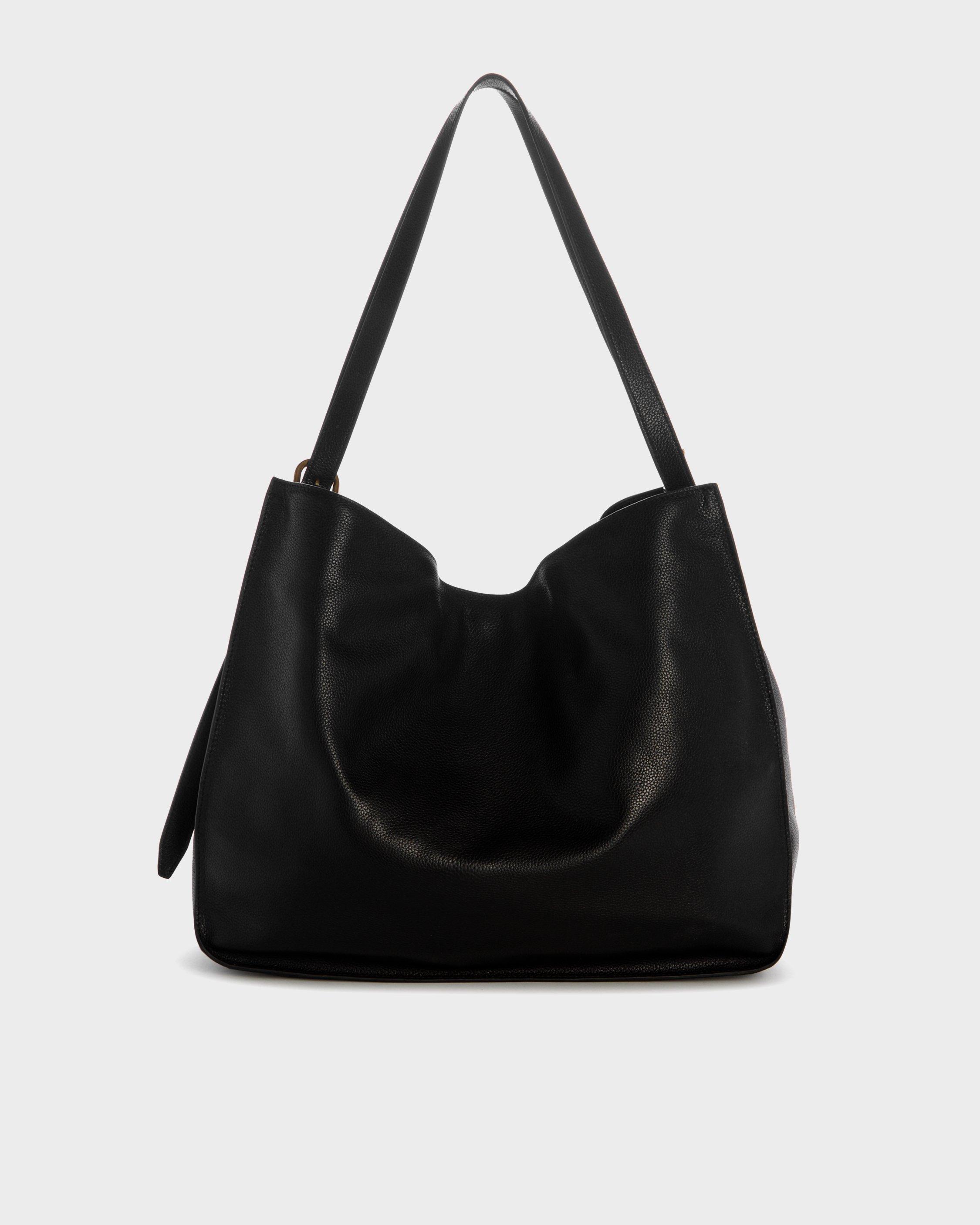River Pebbled Leather Tote image number 4
