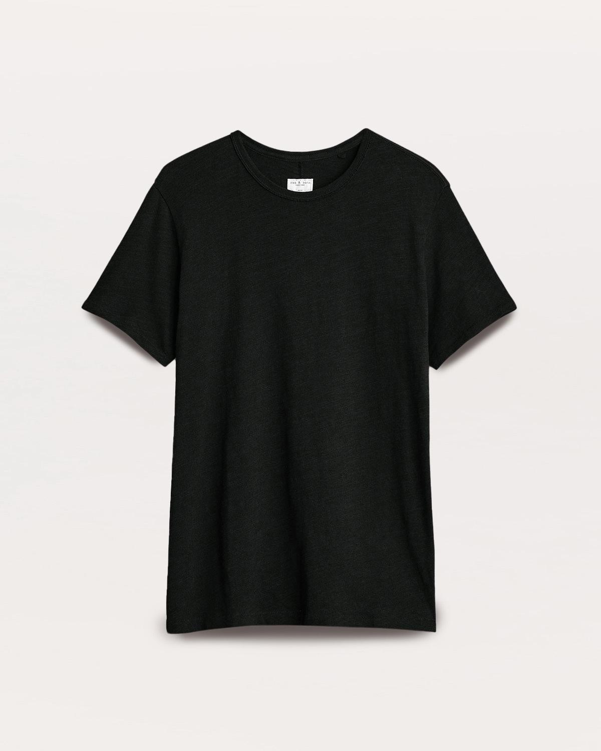 MENS CLASSIC BLACK CREW NECK TEE