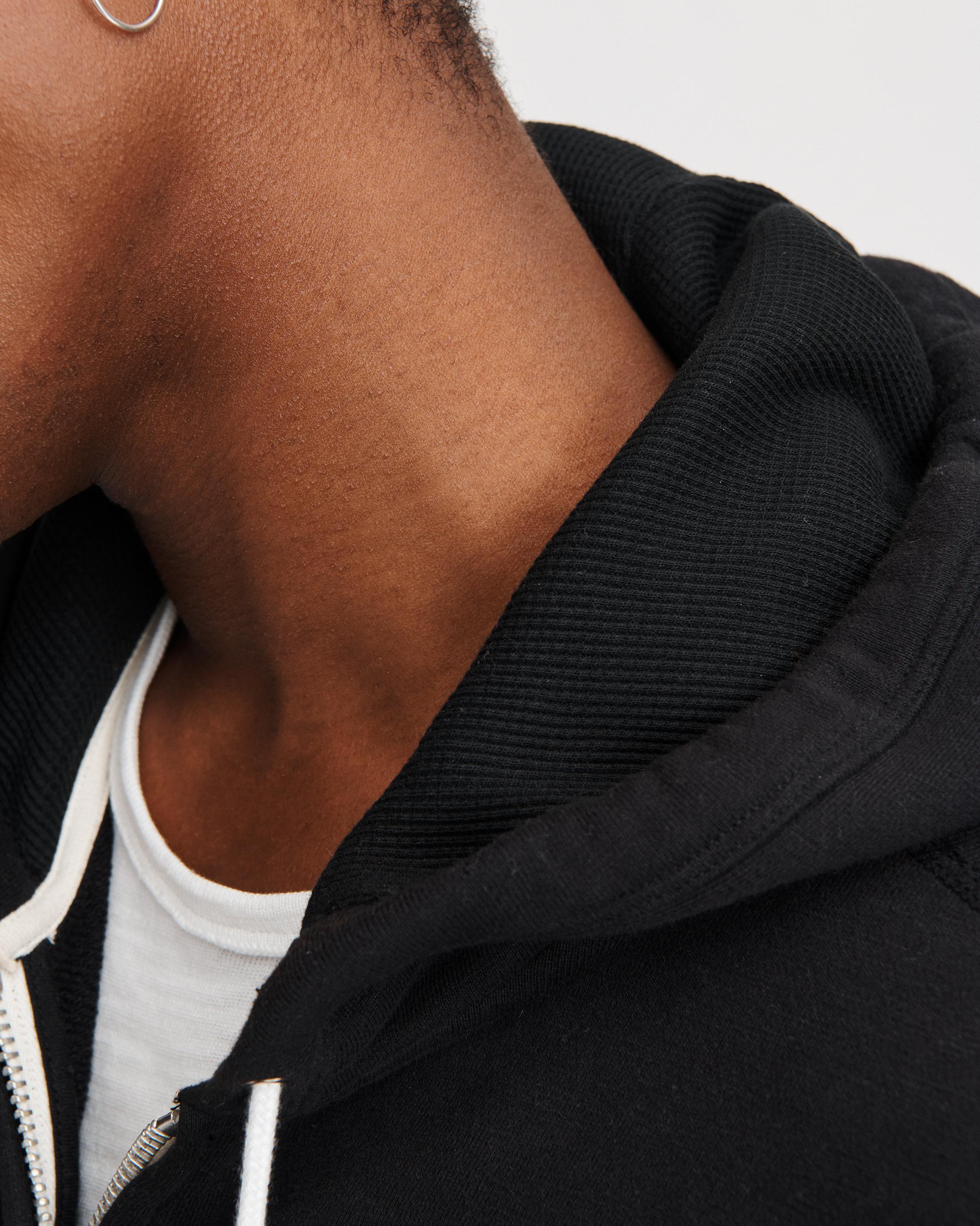 Classic Zip Cotton Hoodie image number 5