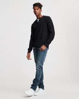 Classic Flame Long Sleeve Henley image number 1
