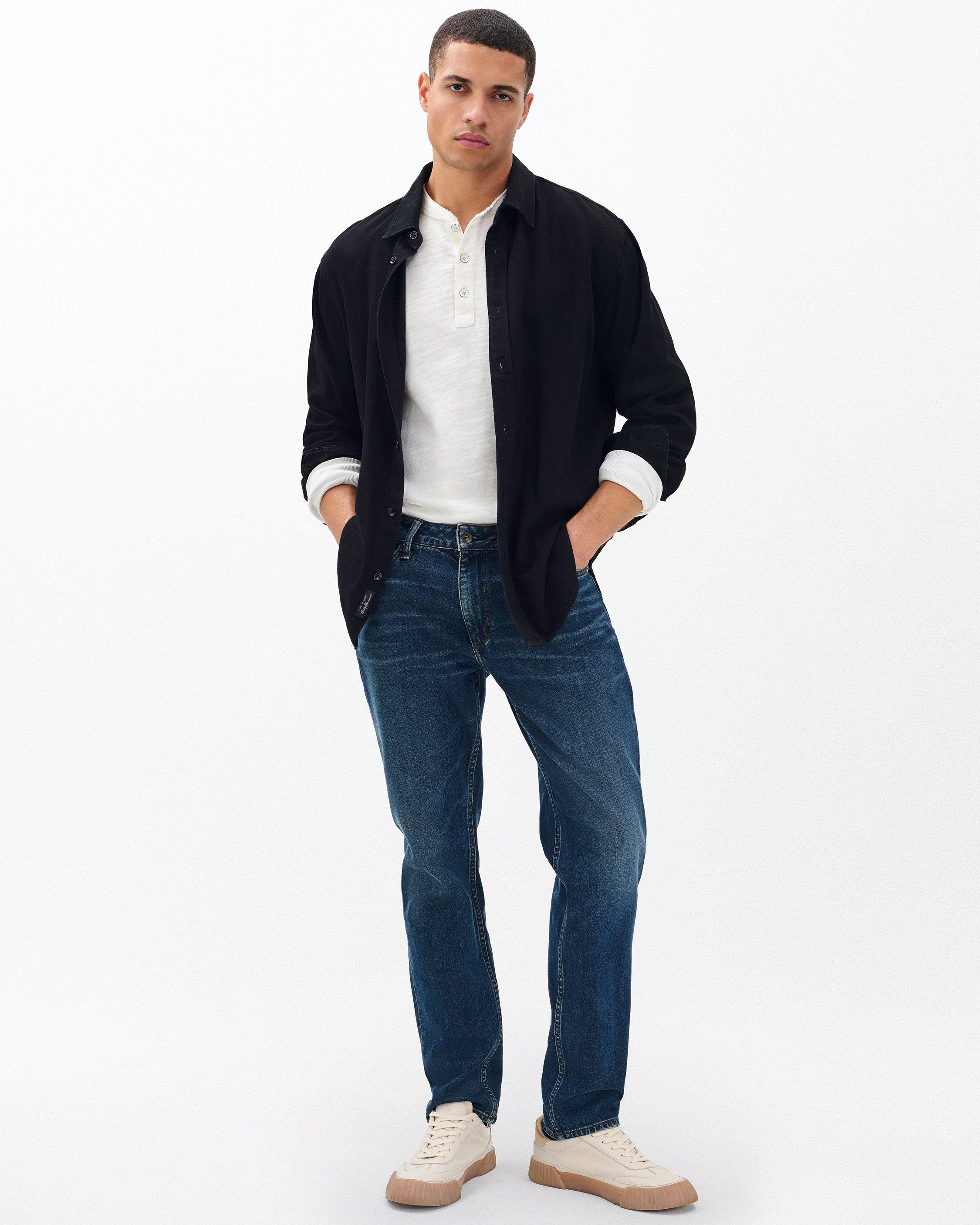 Classic Slub Henley image number 3
