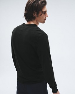 Classic Flame Long Sleeve Henley image number 4