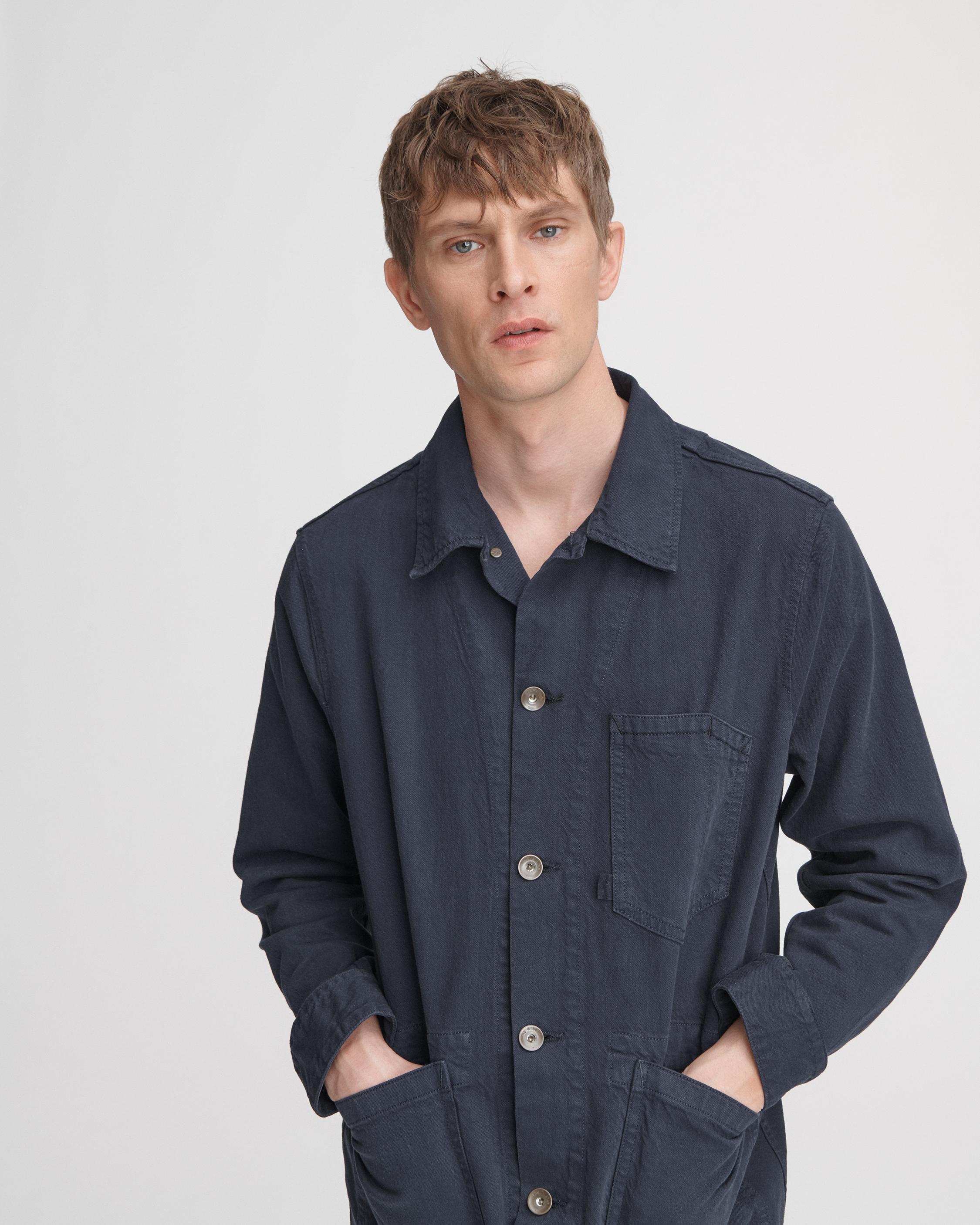 JASPER UTILITY JACKET - Navy | rag & bone