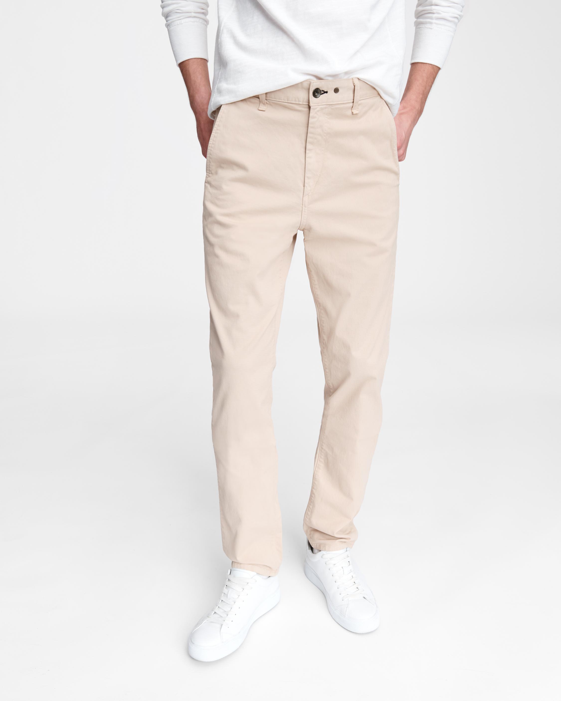 Mid rise hot sale chinos mens