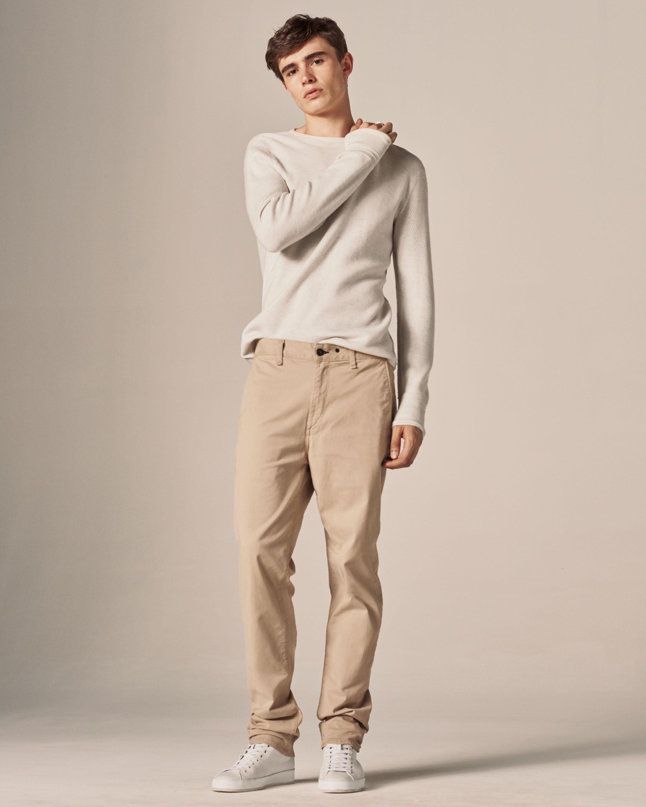 elastic waist school uniform pants