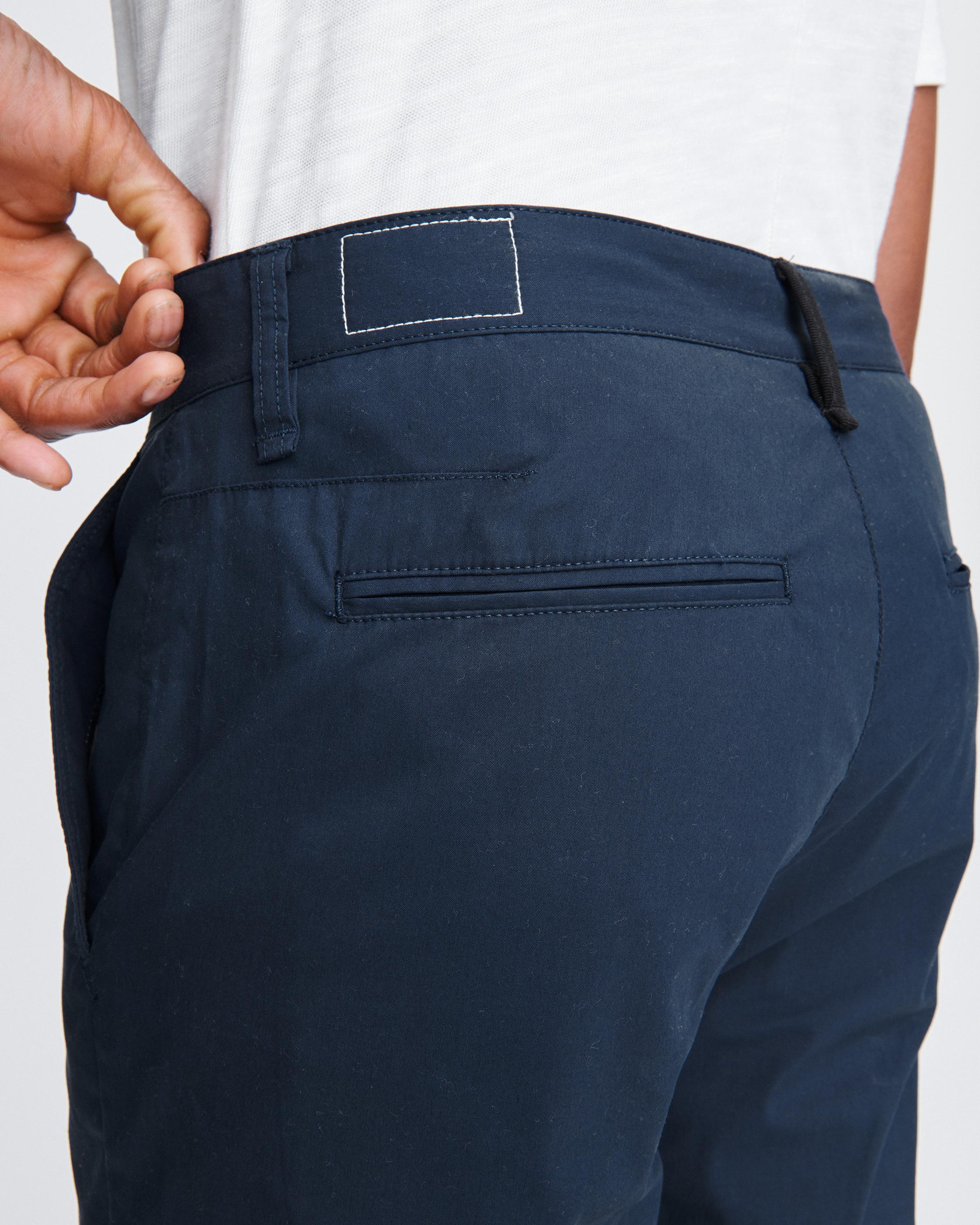 Favona - Dk Navy - Chino Joggers Extra Stretch Pants, Chinos