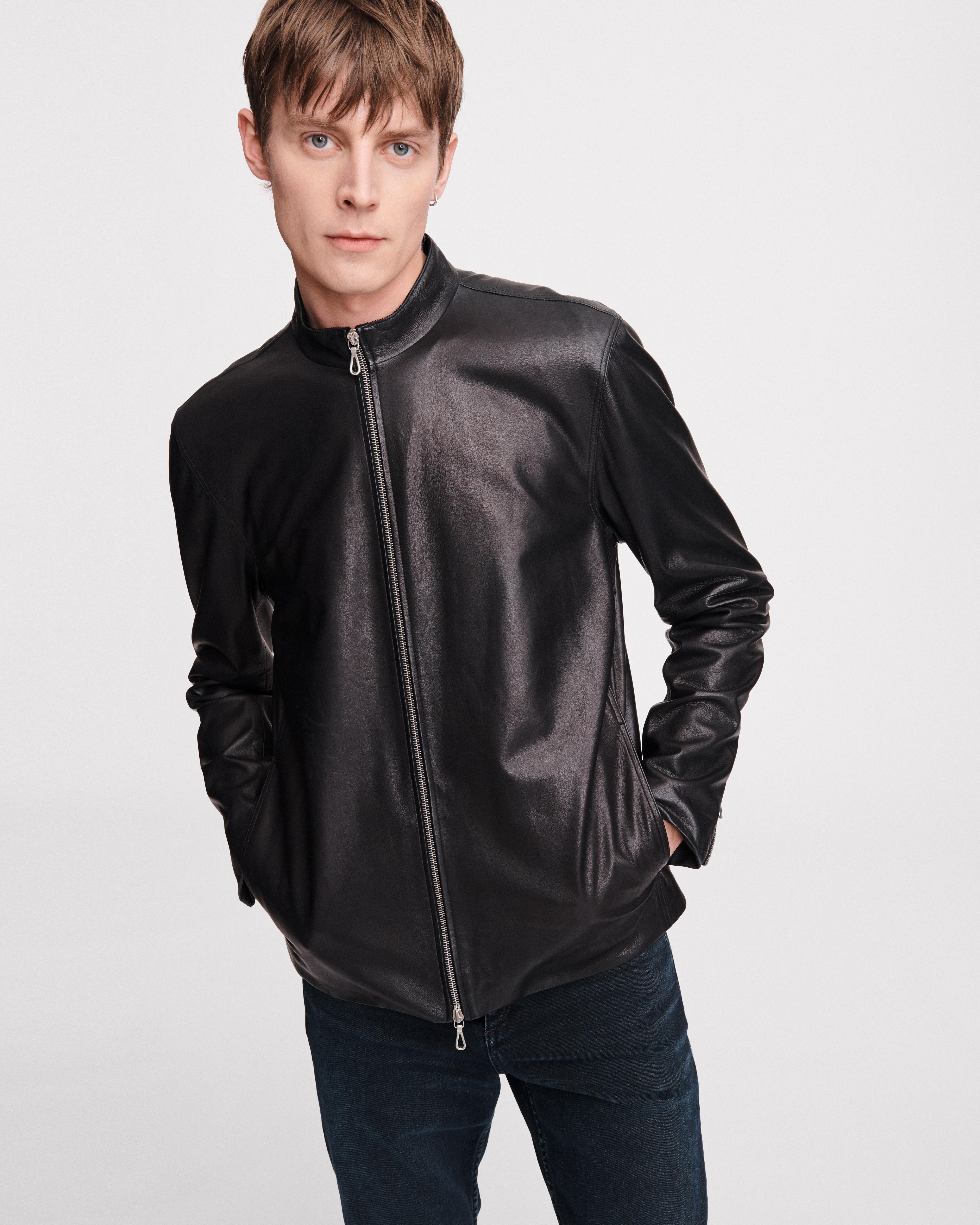 Rag and bone mens leather jacket best sale