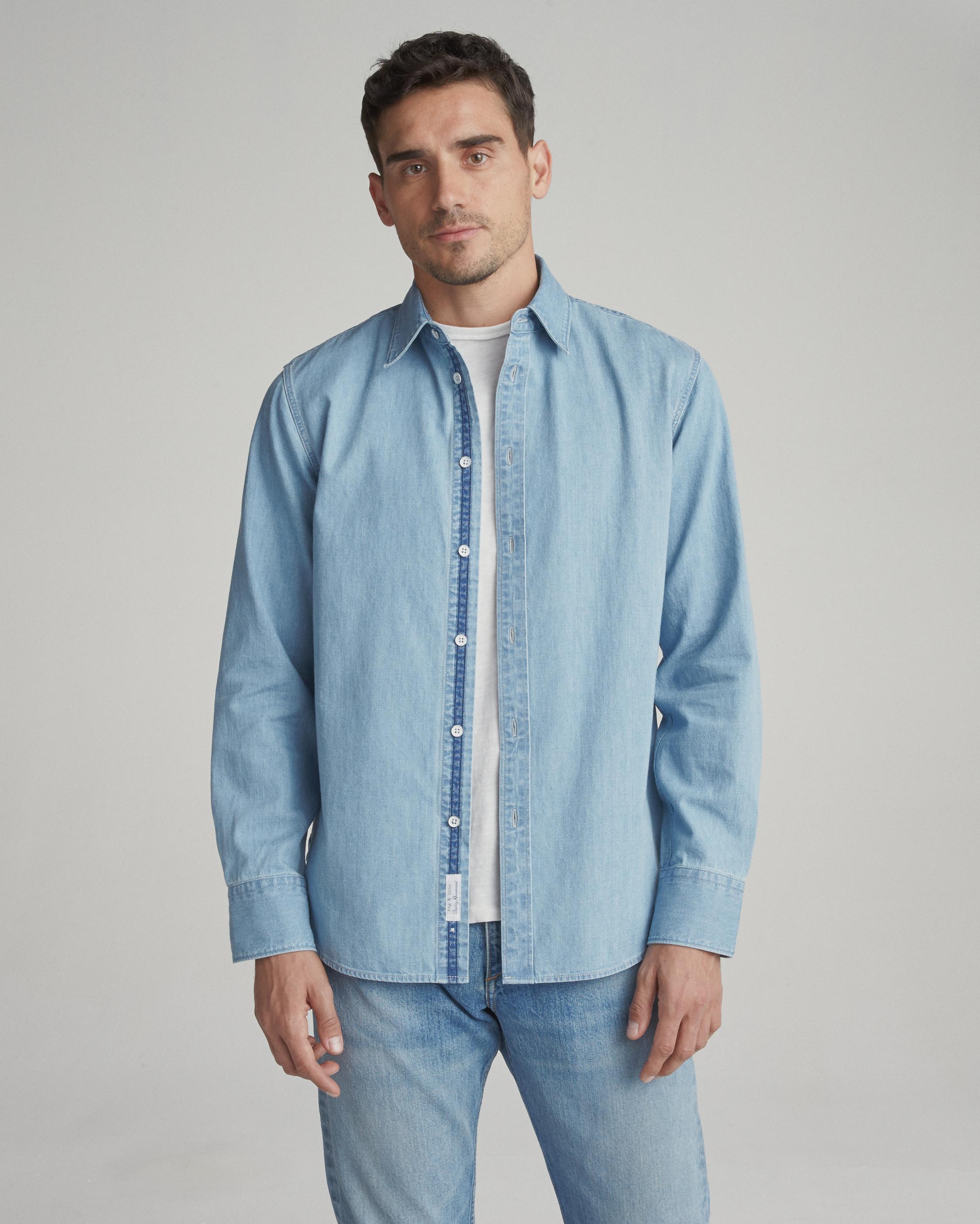 rag and bone denim shirt