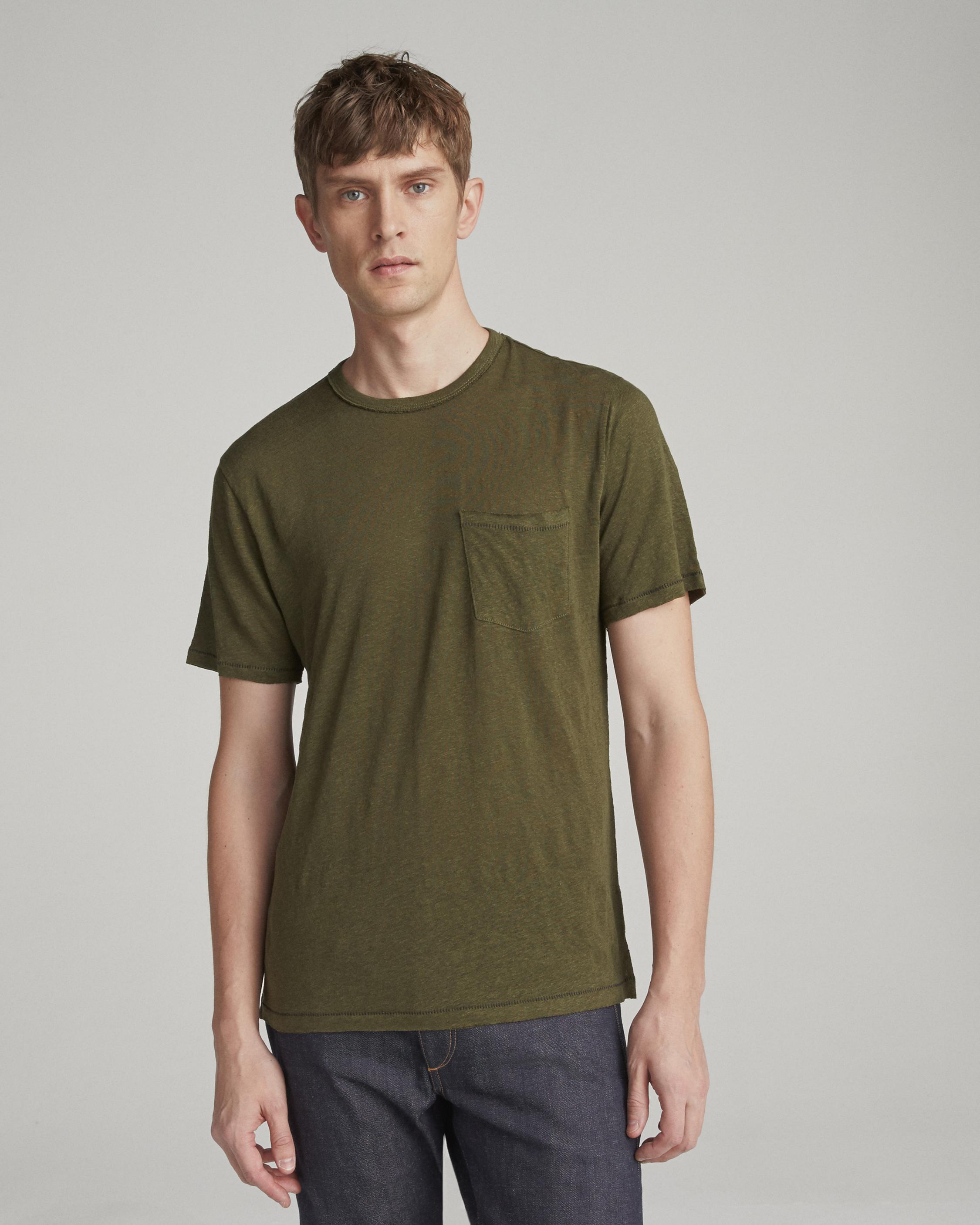 OWEN LINEN TEE image number 1