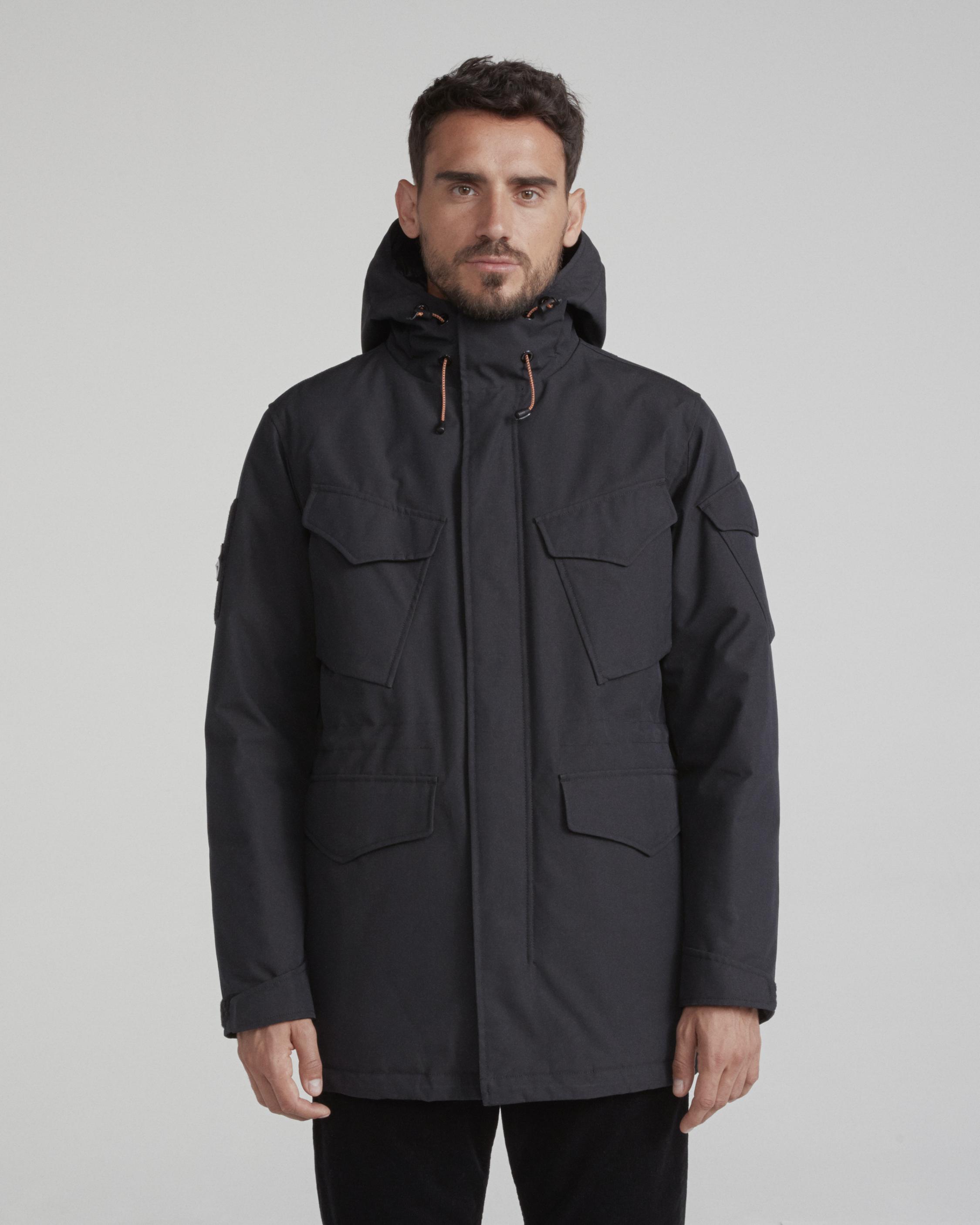 DOWN SURPLUS JACKET Black rag bone