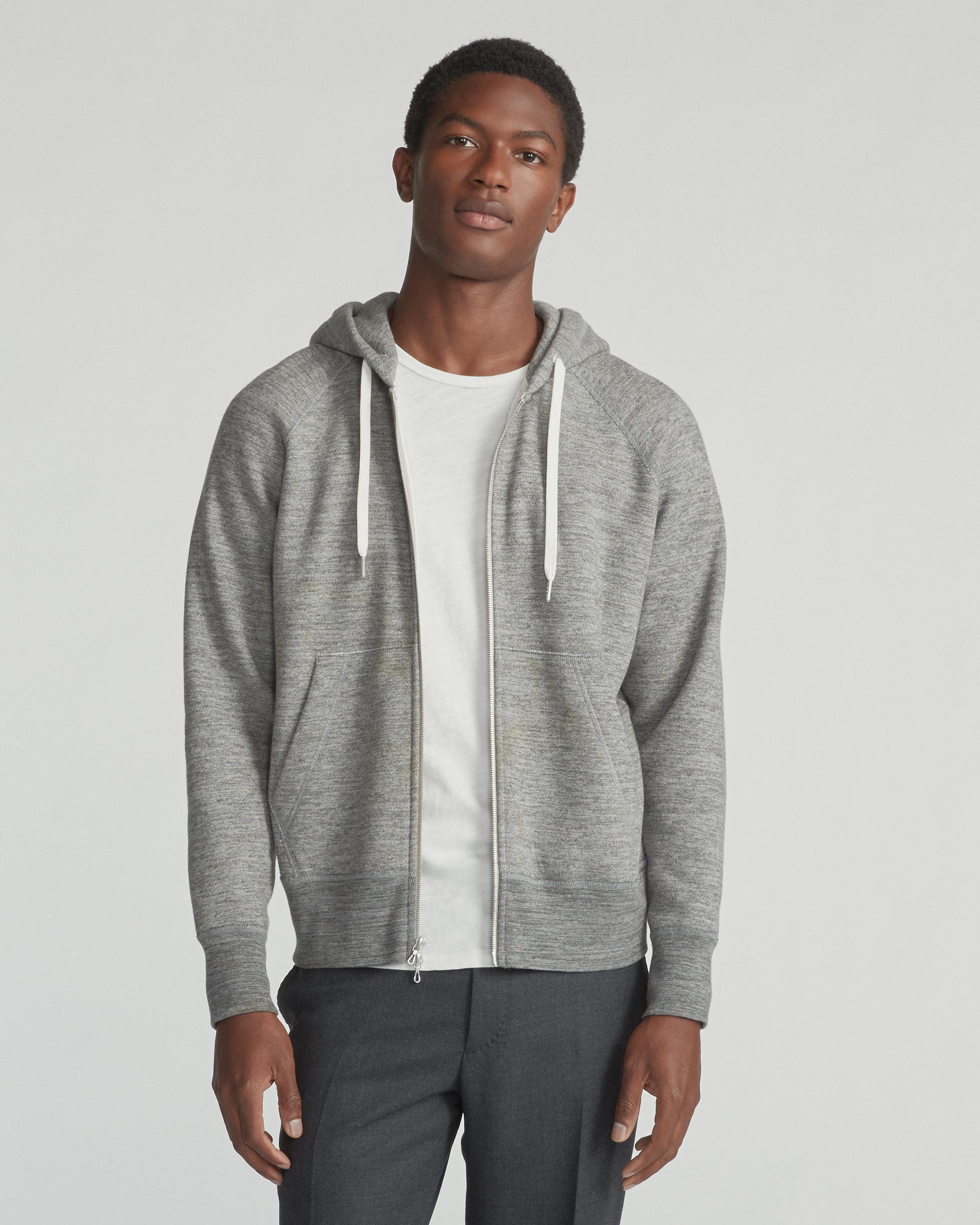 RACER ZIP HOODIE | rag & bone