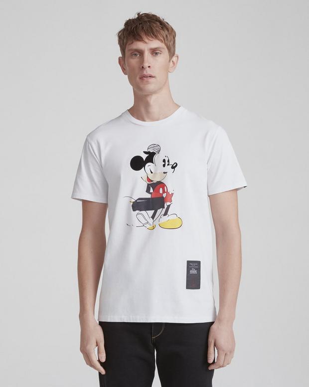 MICKEY COLLAGE TEE image number 3