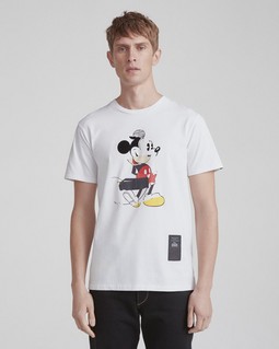 MICKEY COLLAGE TEE image number 3
