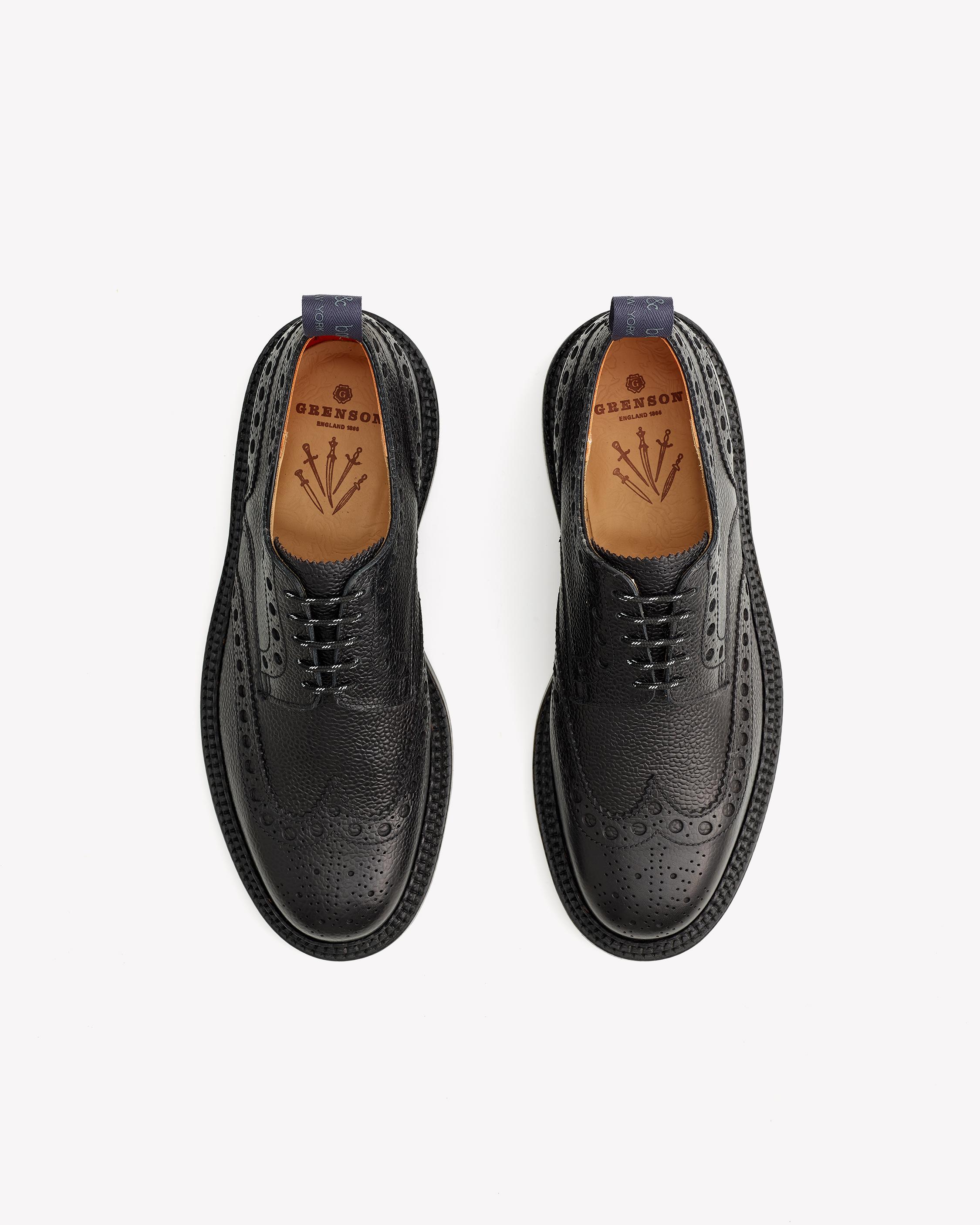 Triple hot sale welt brogues