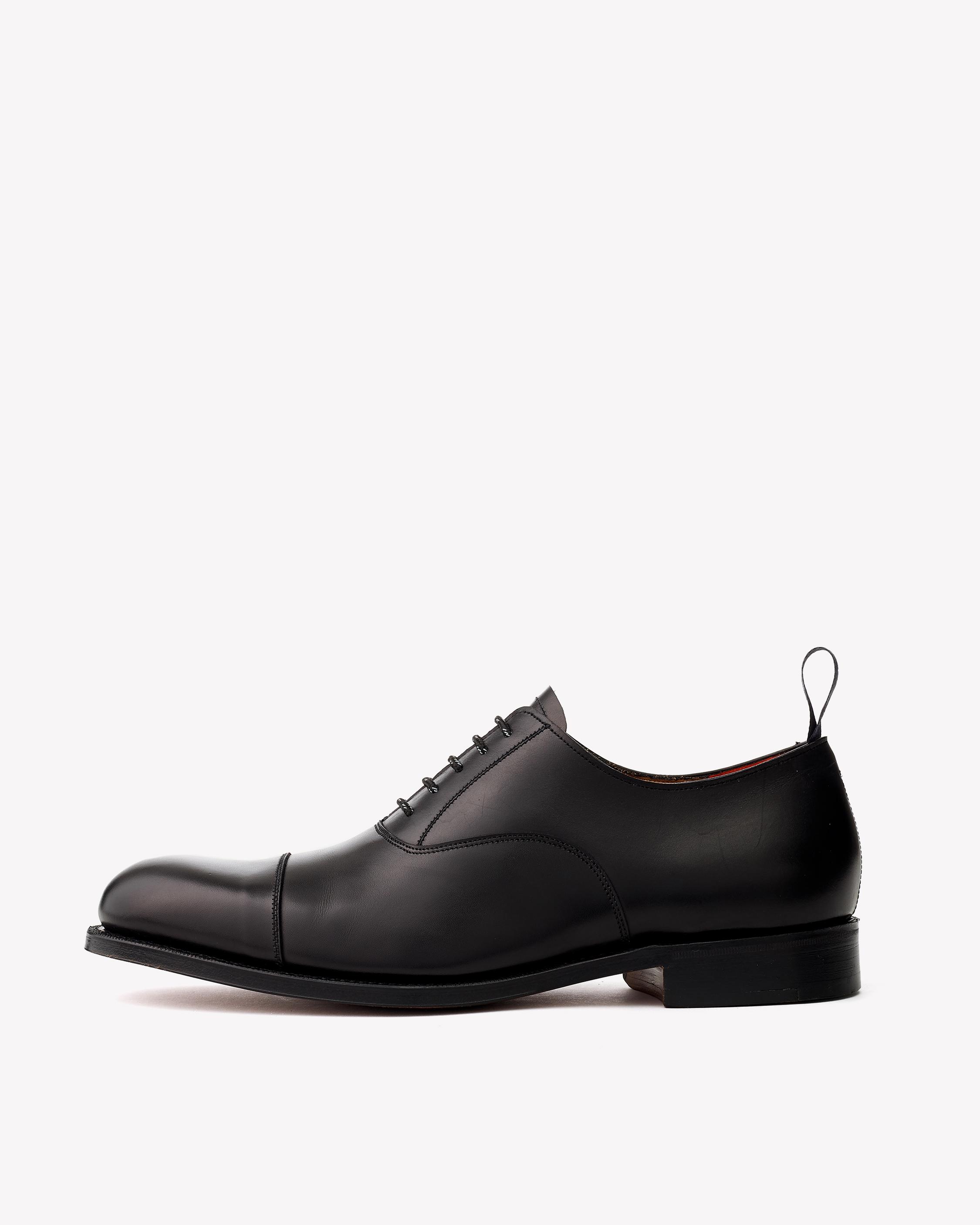 Grenson Toecap Oxford Shoes in Black | rag & bone