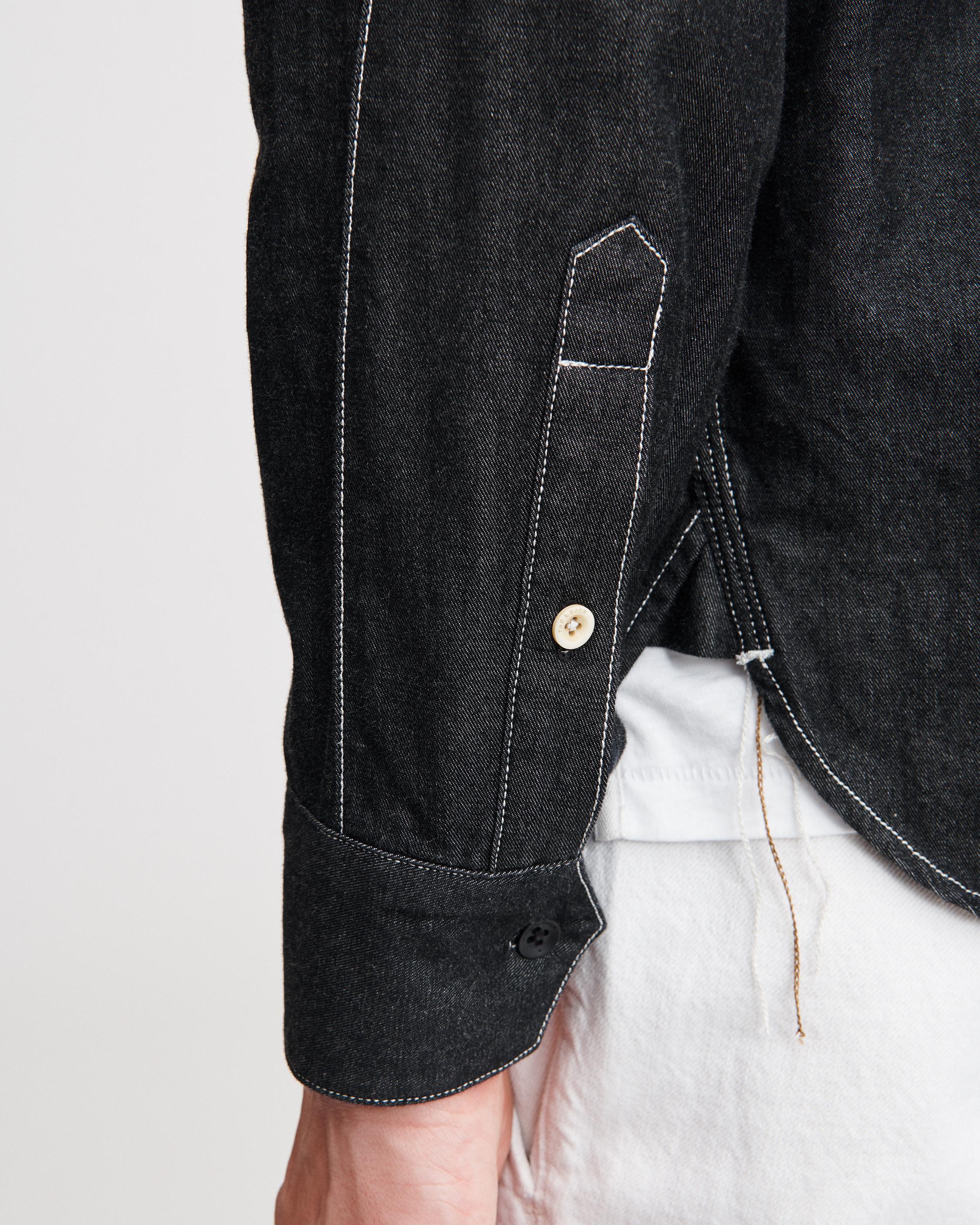 Chore Shirt for Men in Black rag & bone