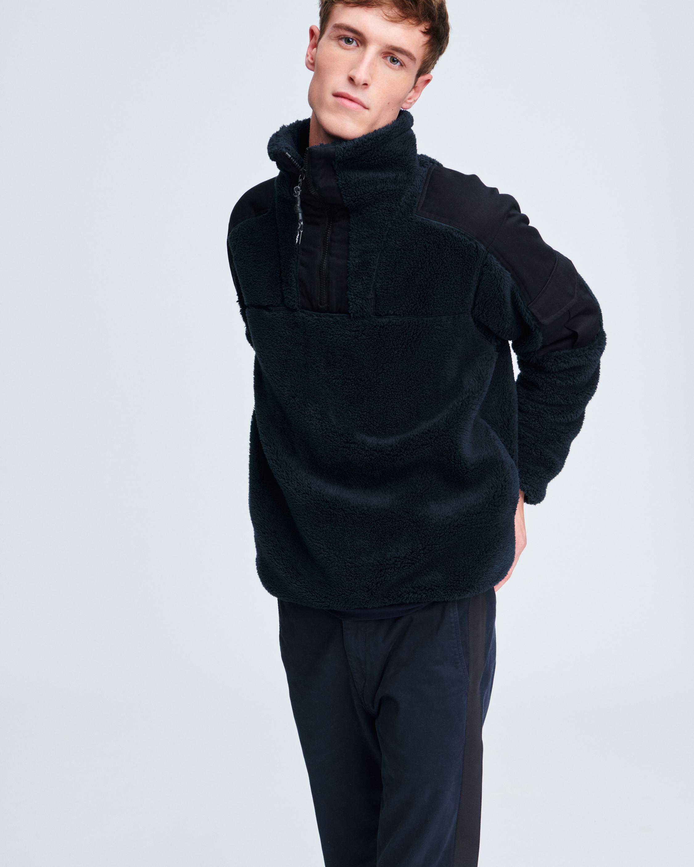 LOGAN SHERPA PULLOVER