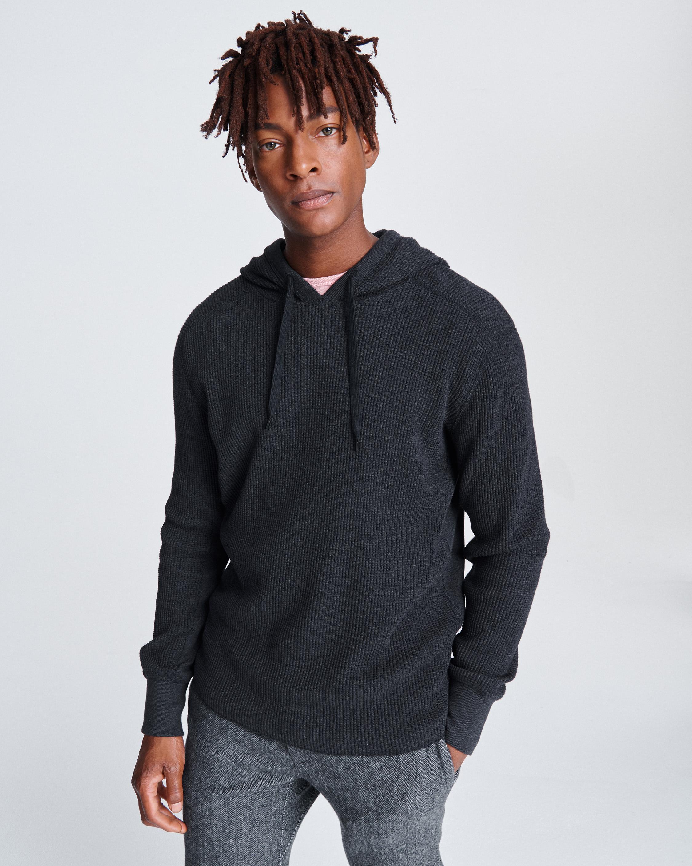 Classic-Length Thermal Hoodie