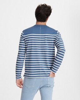 Henry Stripe Cotton Jersey Tee image number 2