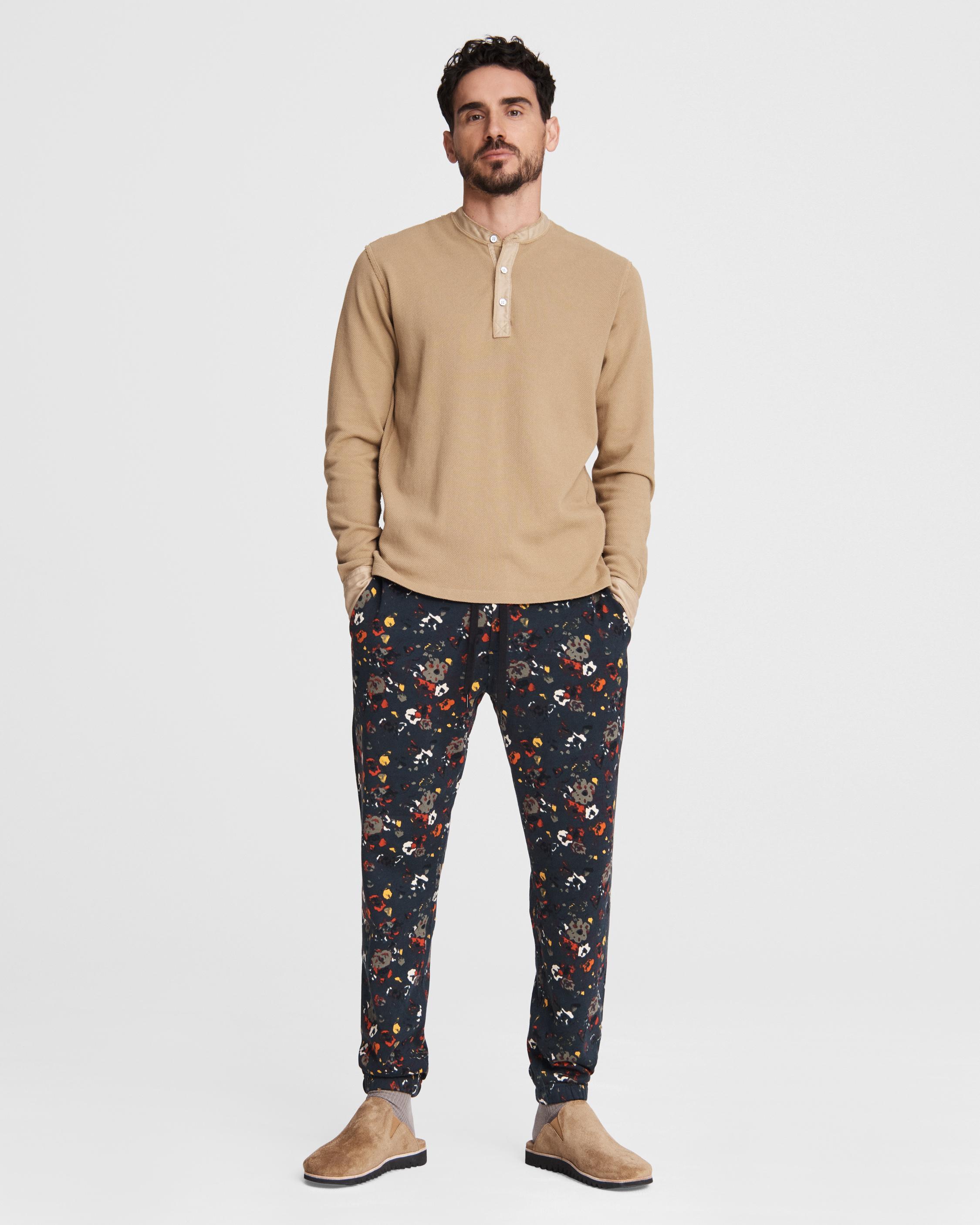 Blake Cotton Henley Khaki rag & bone