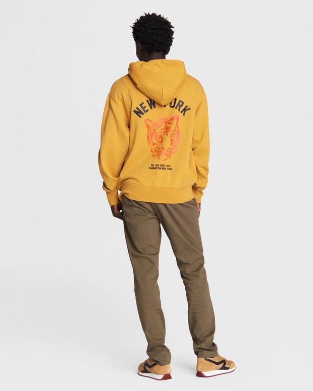 New York Tiger Cotton Hoodie image number 6