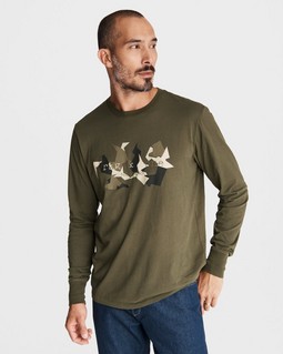 Shatter Print Cotton Long Sleeve image number 1