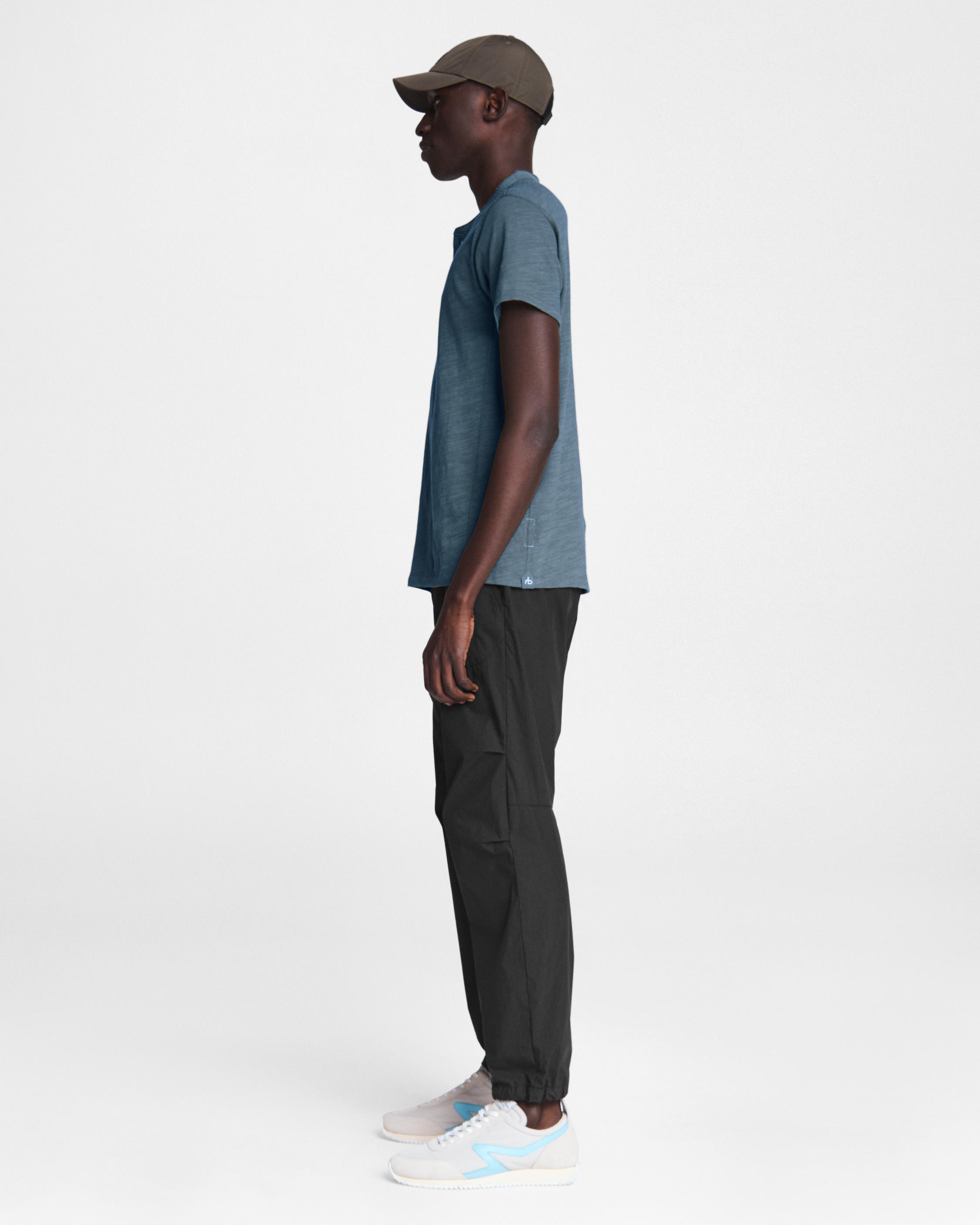 Flame Cotton Henley image number 4