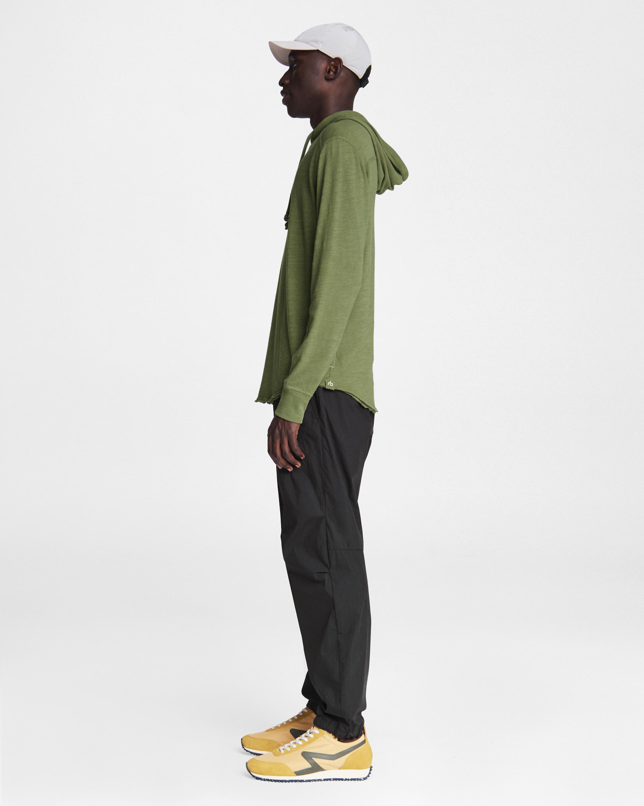 Flame Carded Cotton Hoodie image number 4