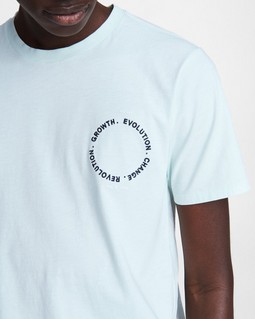 Embroidered Evolution Cotton Tee image number 6