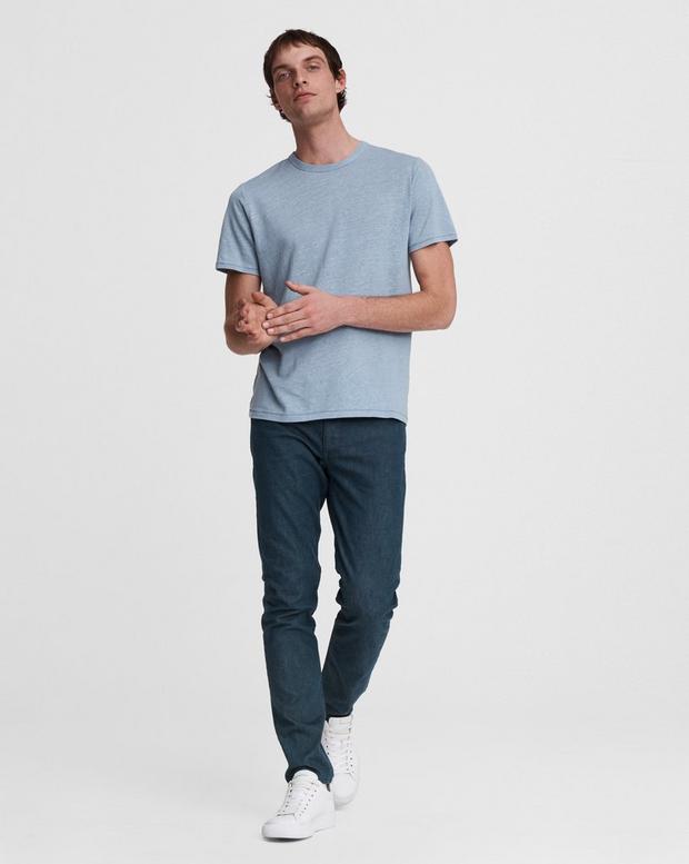 Linen Cotton Jersey Tee image number 3