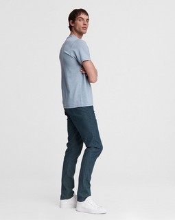 Linen Cotton Jersey Tee image number 4