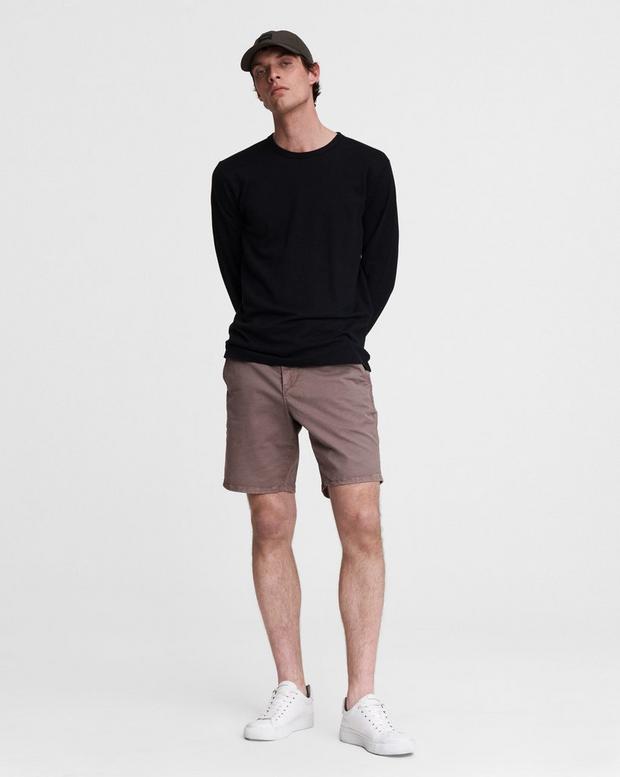 Linen Cotton Jersey Long Sleeve Tee image number 3