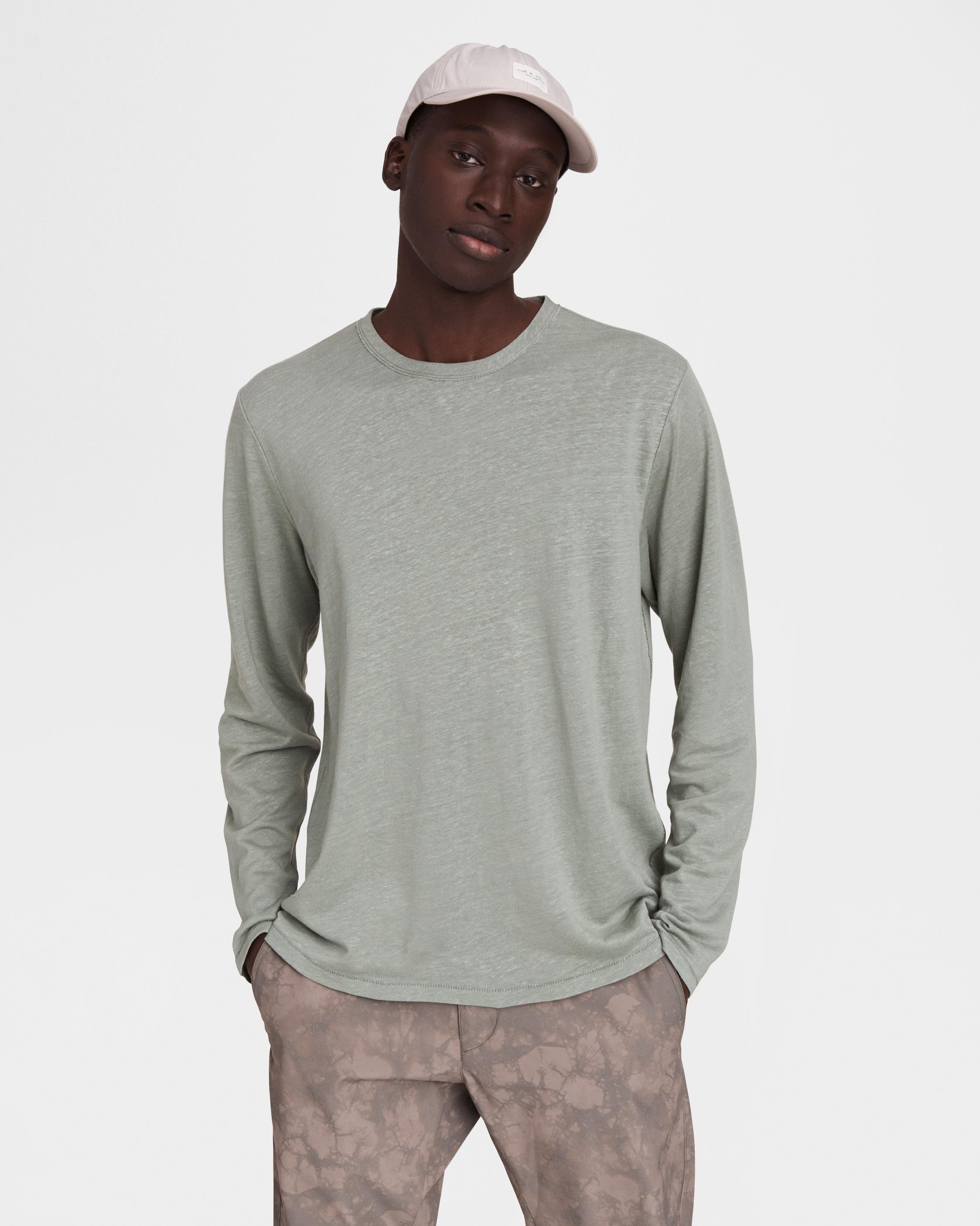 linen long sleeve tee