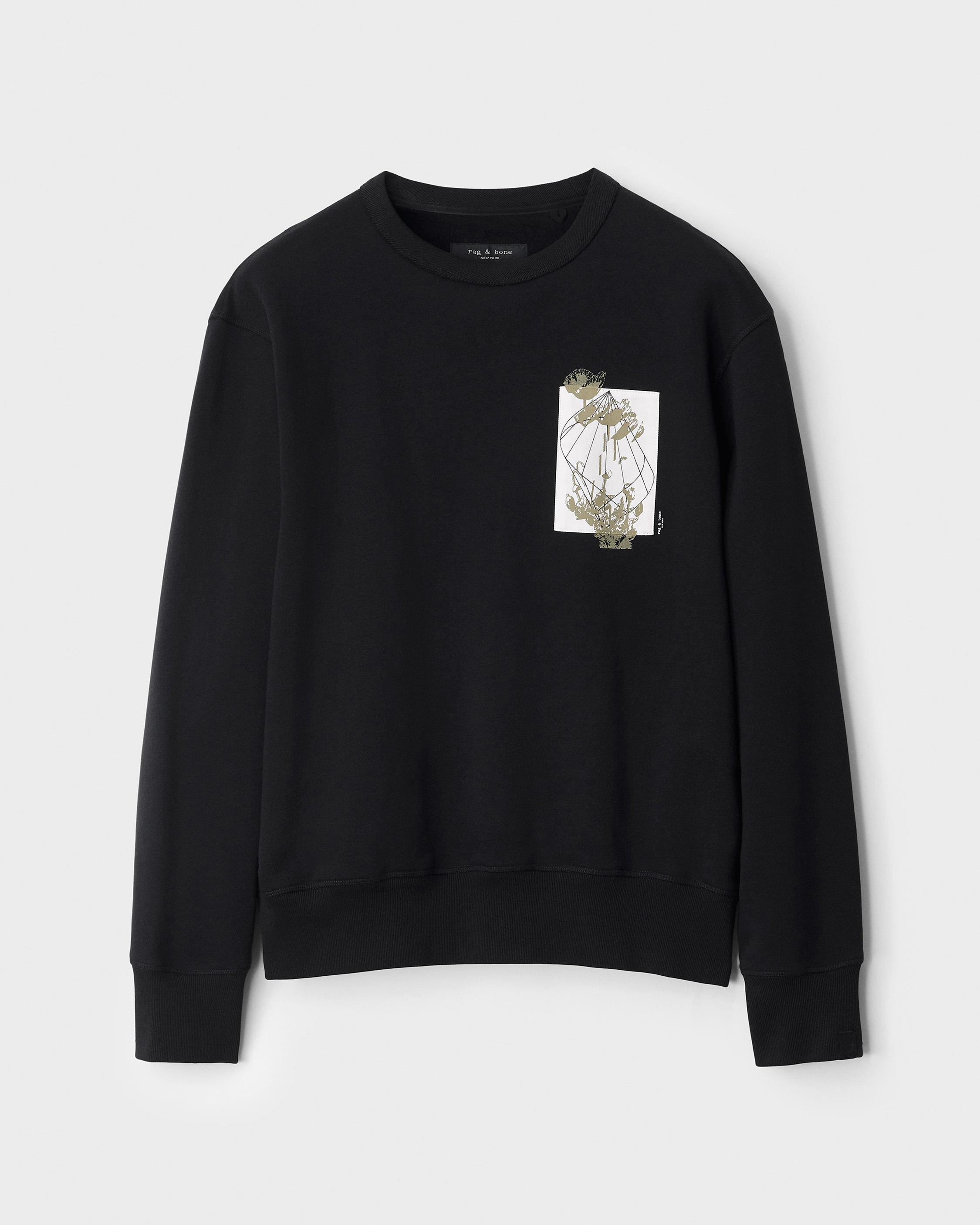 Rag and sale bone glitch sweatshirt