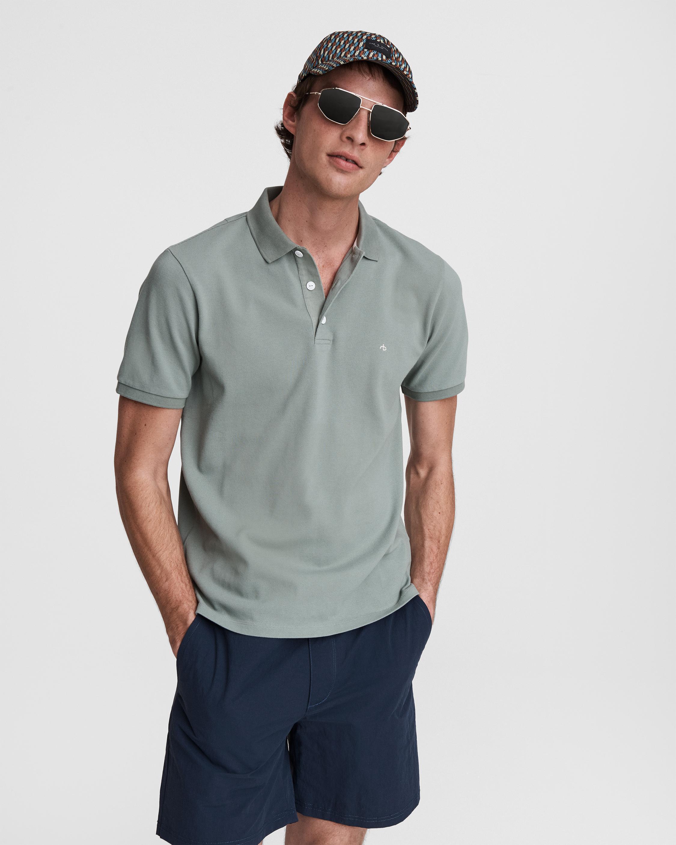 Rag & Bone 'Louis' polo shirt, Men's Clothing