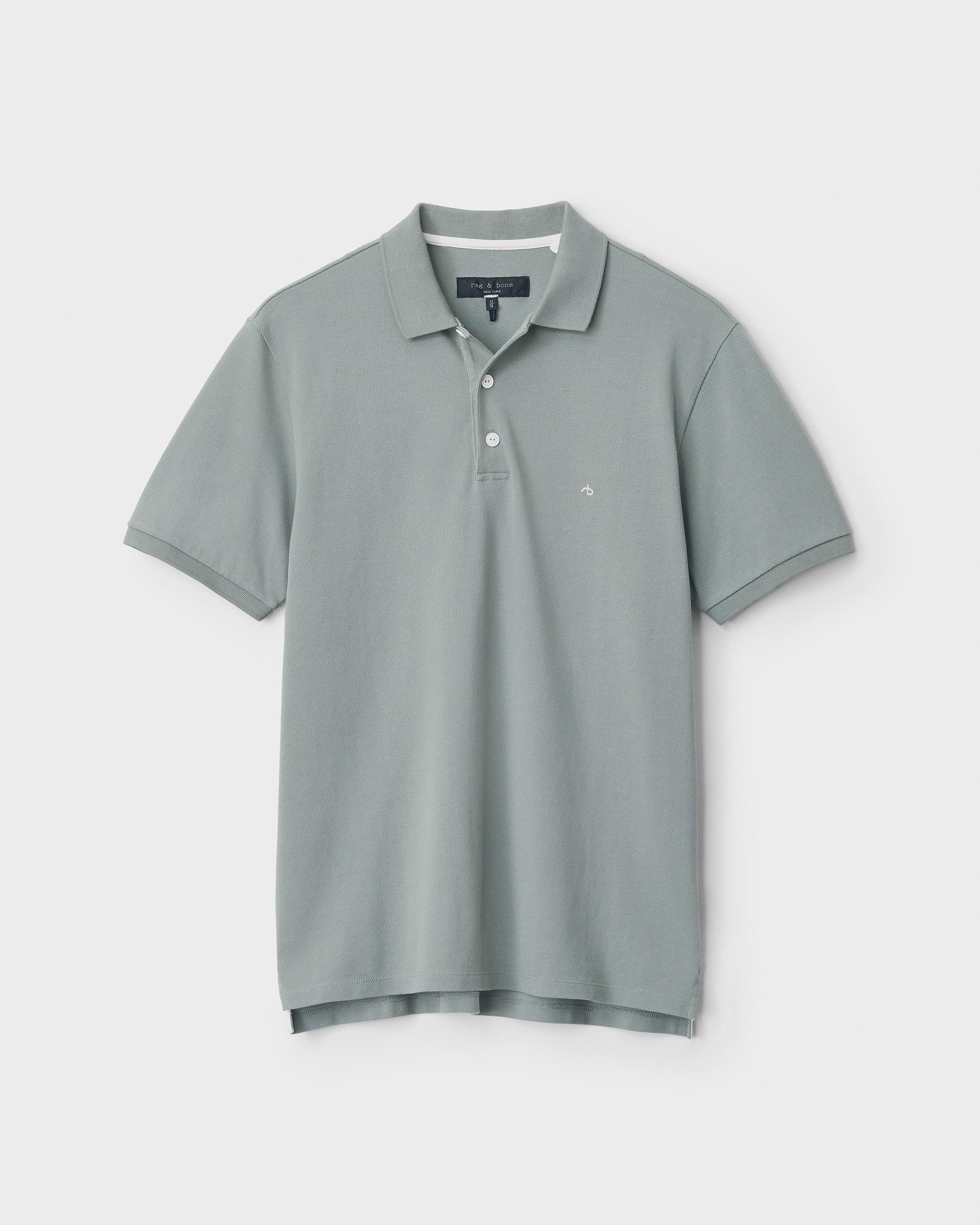 Hyper-Laundered Cotton Pique Polo image number 2