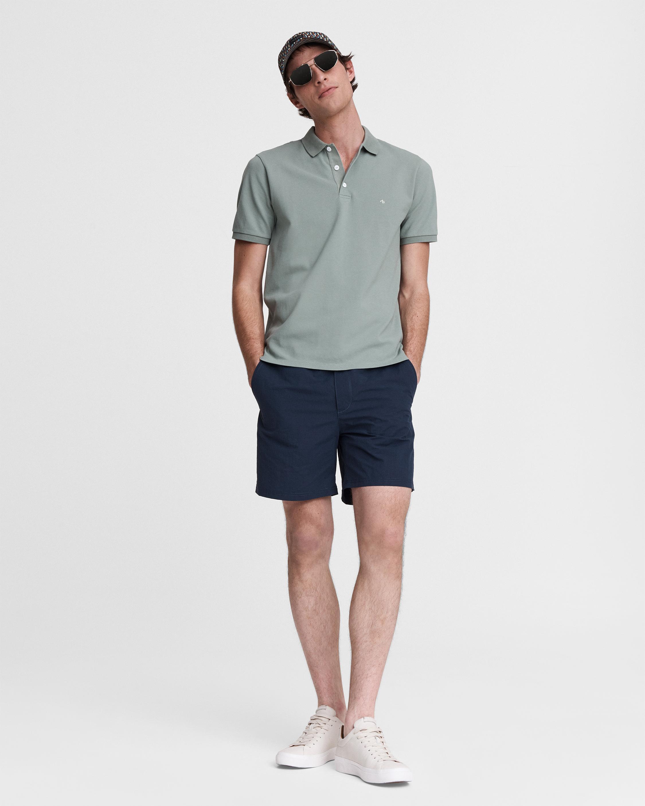 Hyper-Laundered Cotton Pique Polo image number 3