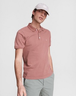 Hyper-Laundered Cotton Pique Polo image number 1