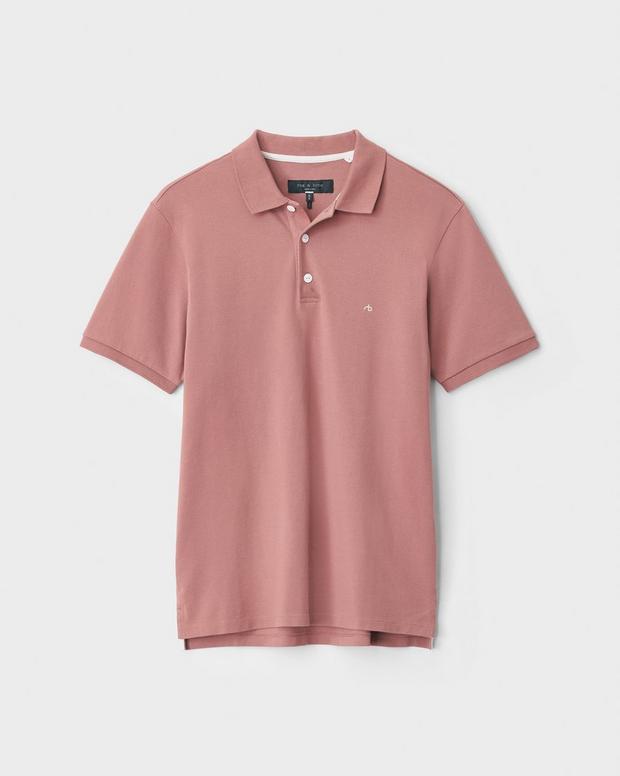 Hyper-Laundered Cotton Pique Polo image number 2