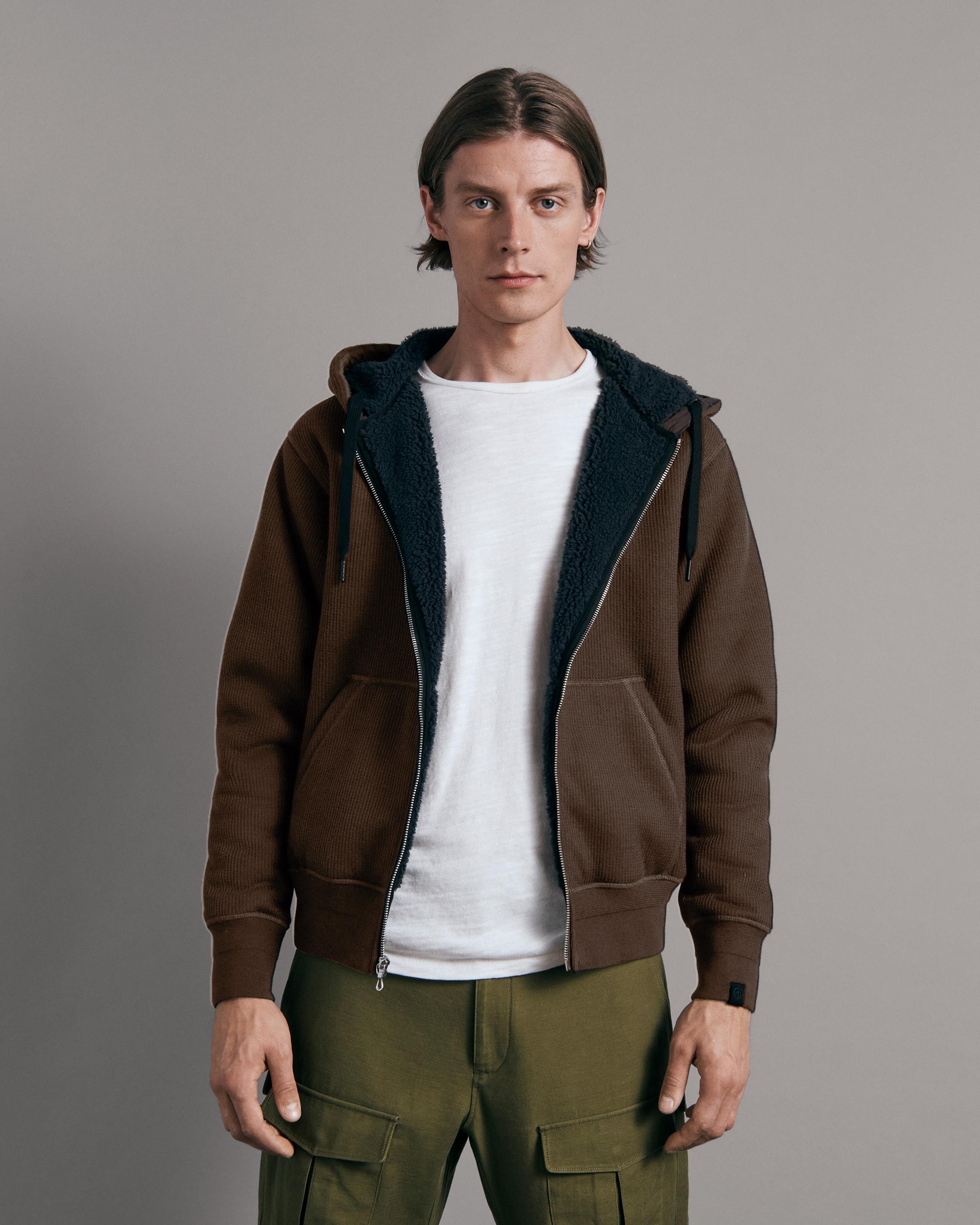 Rag and bone zip hoodie sale