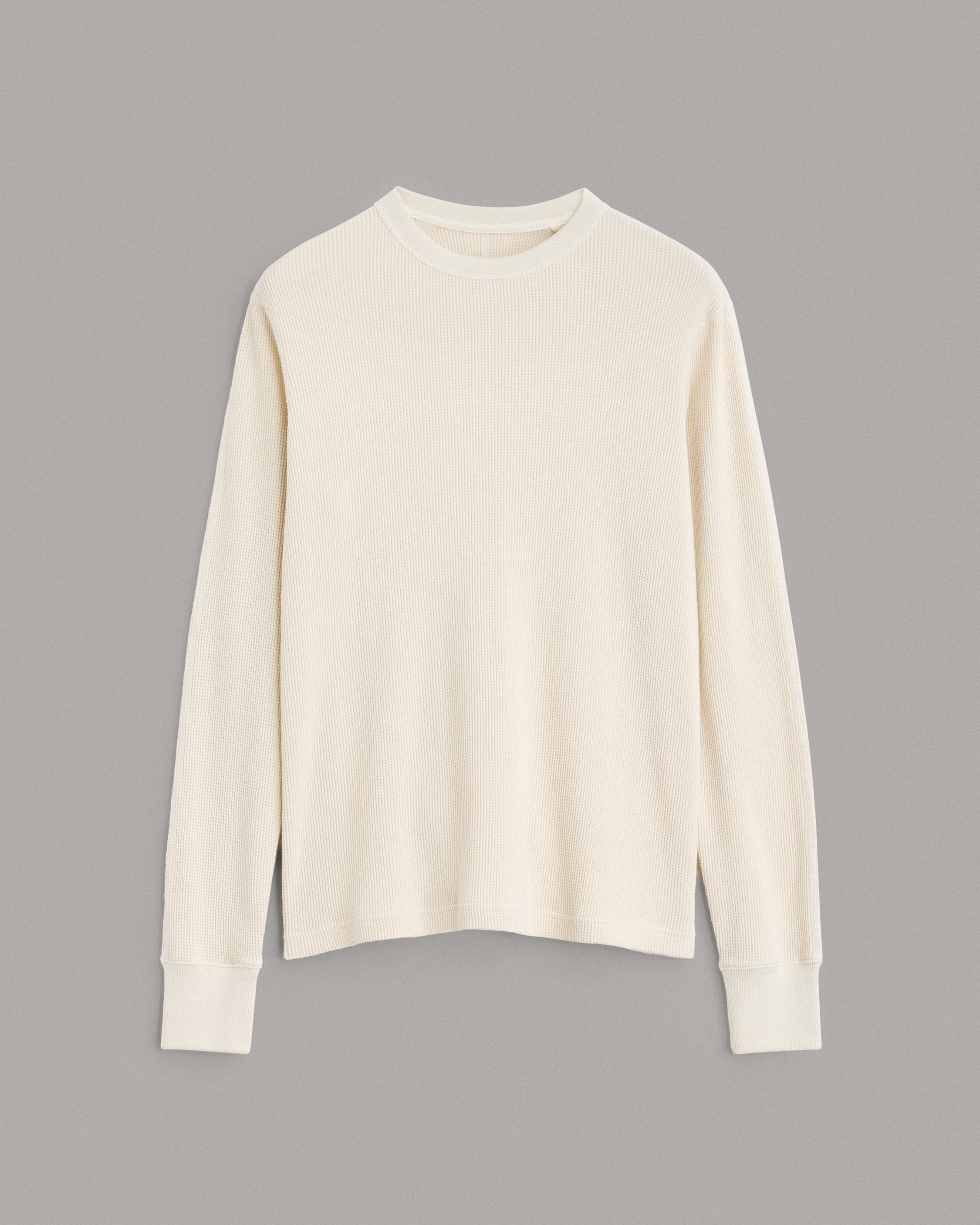 Garment Dyed Waffle Crew image number 2