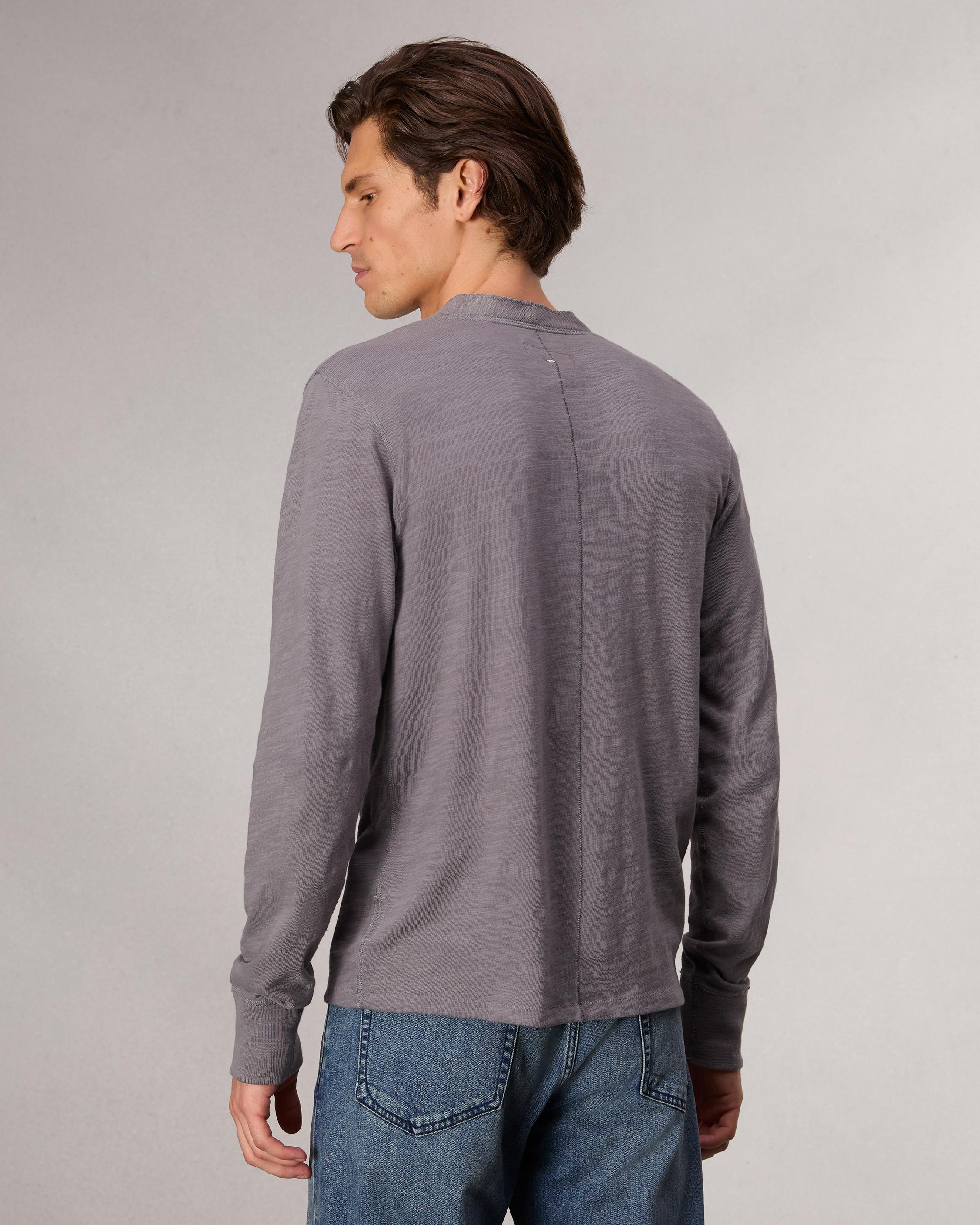 Classic Flame Long Sleeve Henley image number 5