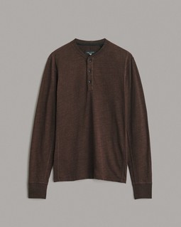 Classic Flame Long Sleeve Henley image number 2