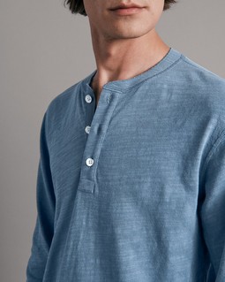 Classic Flame Long Sleeve Henley image number 6