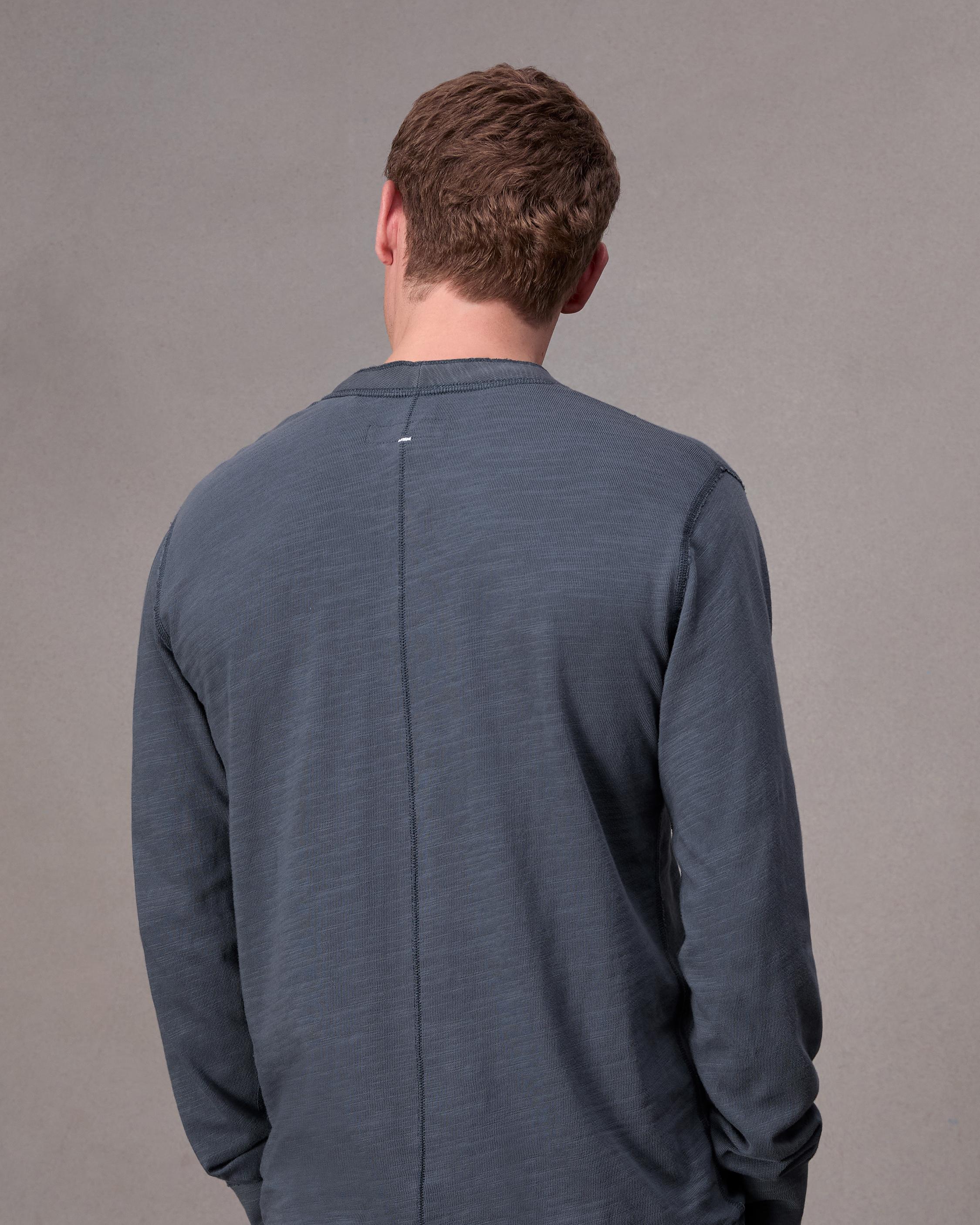 Classic Flame Long Sleeve Henley image number 5