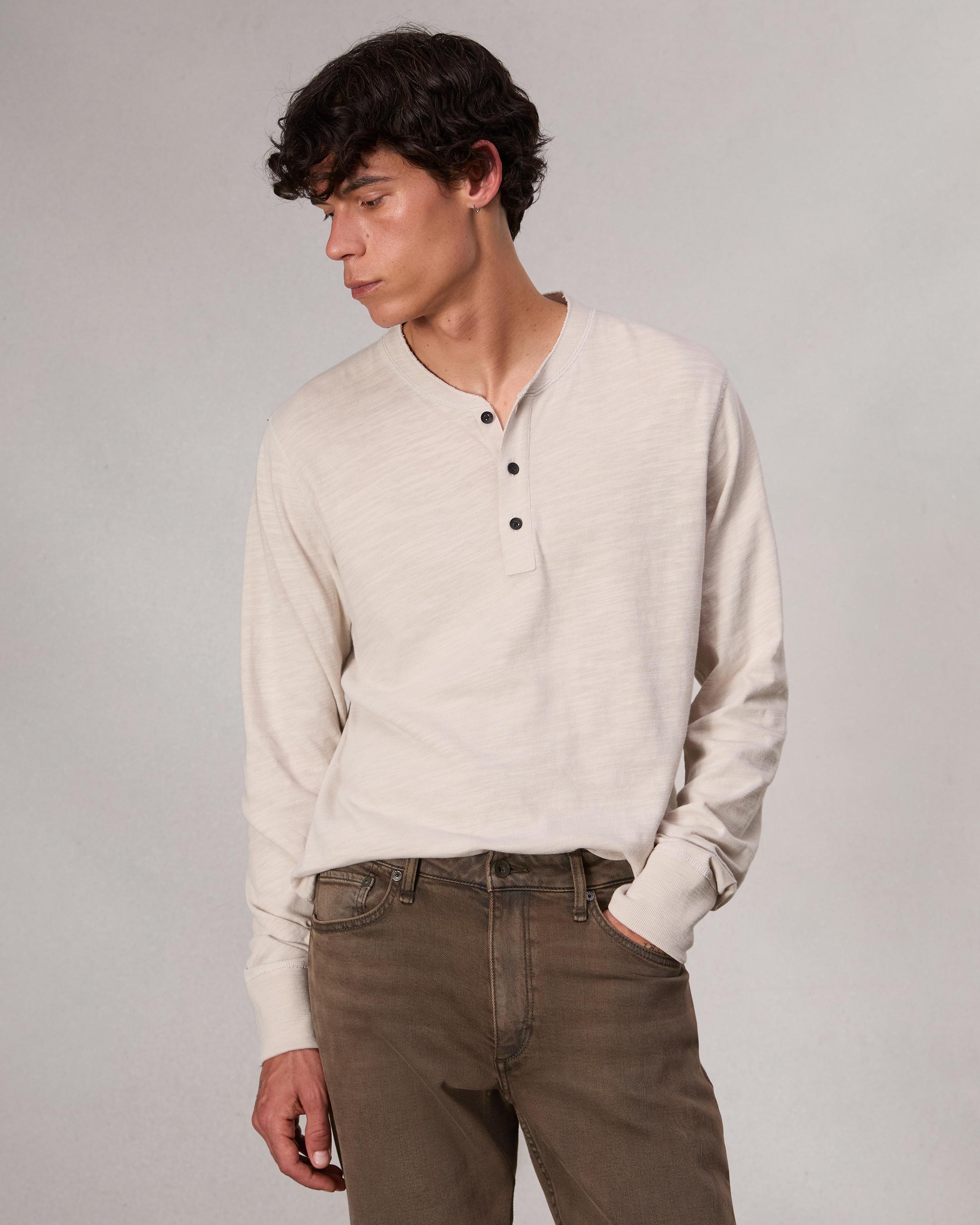 Classic Flame Henley image number 2