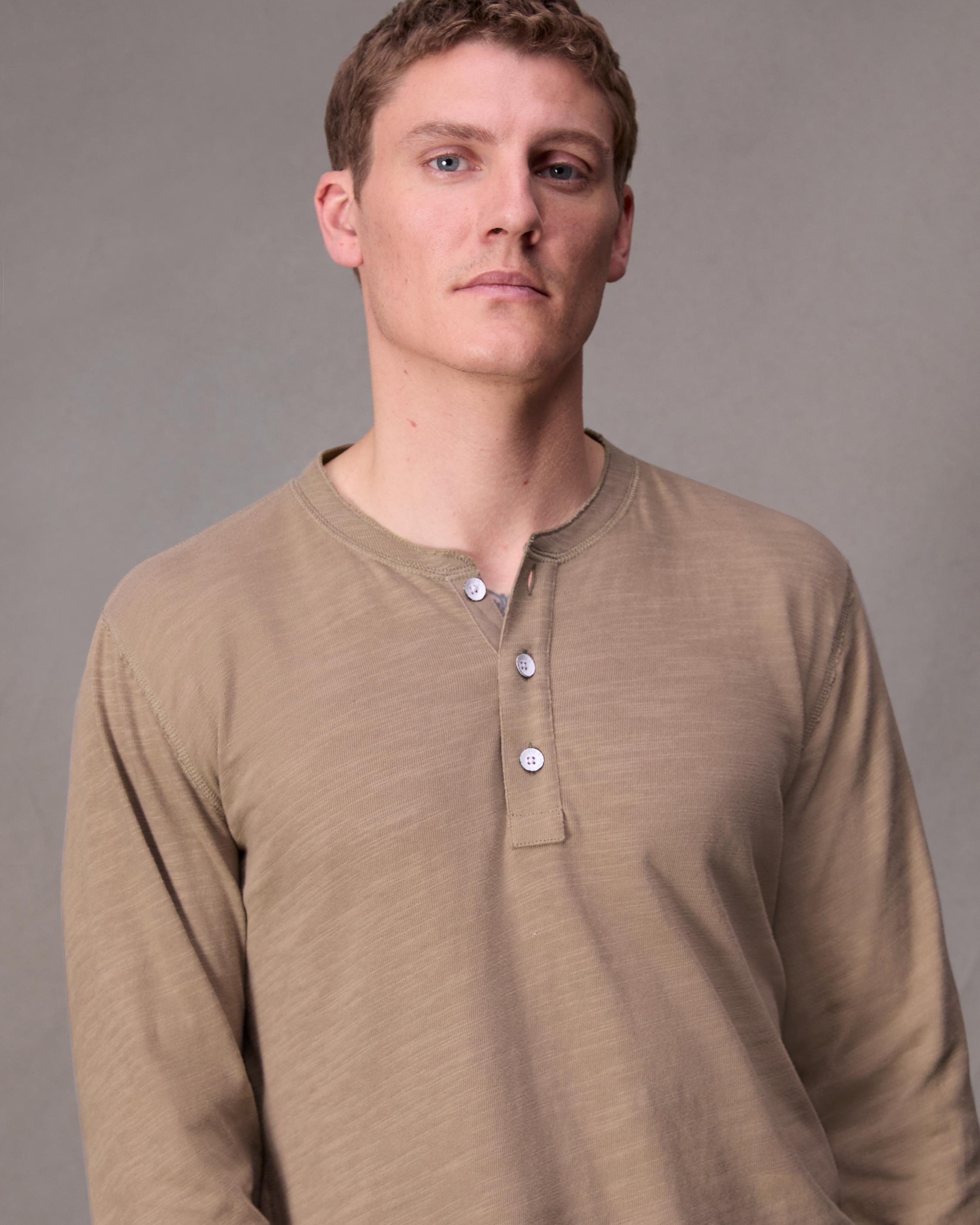 Classic Flame Henley image number 6