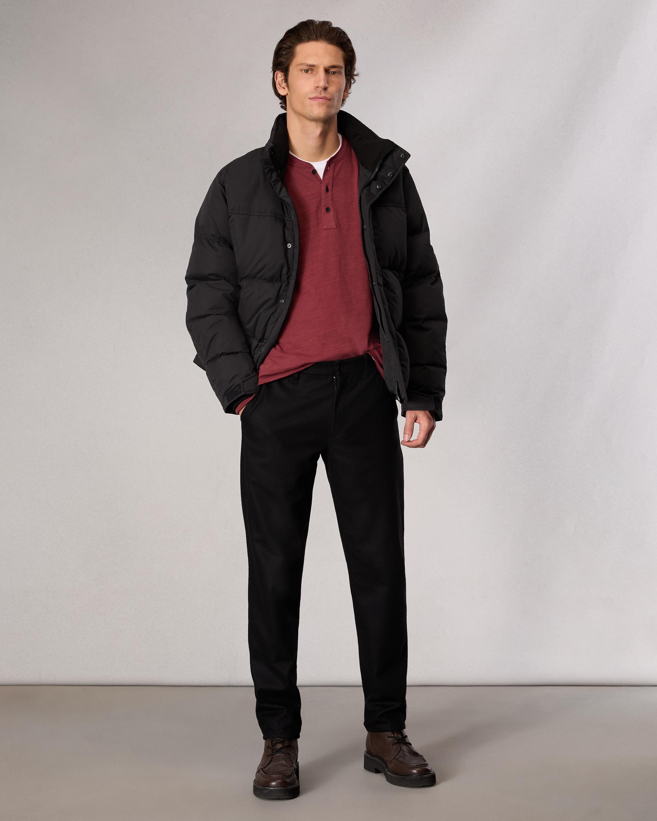 Classic Flame Long Sleeve Henley image number 3